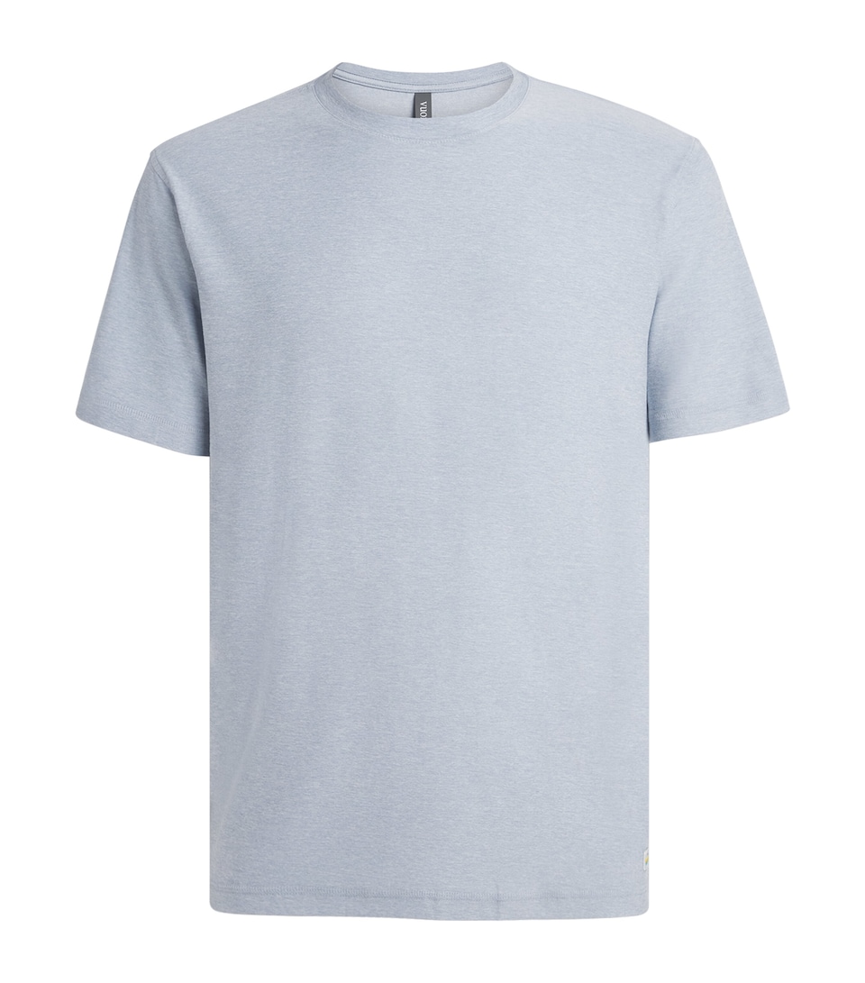 VUORI Mens Strato Tech T-Shirt Bdh Blue Dusk He