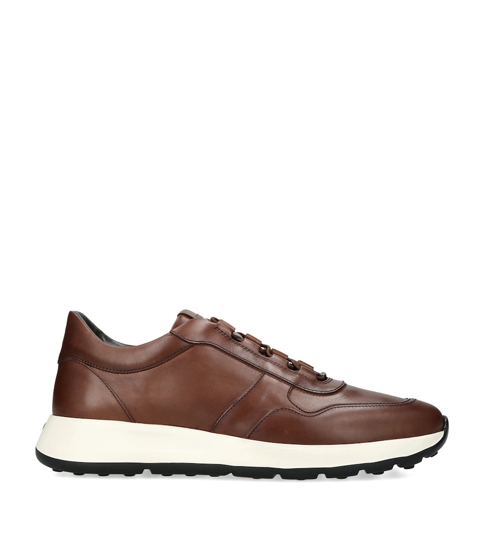 Tod's Leather All Elastico Sportivo Sneakers Brown