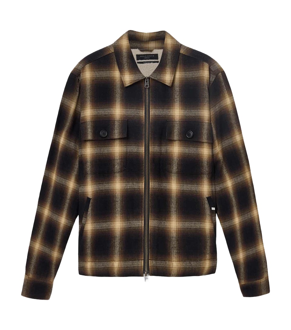 Organic Cotton Check Mathers Jacket