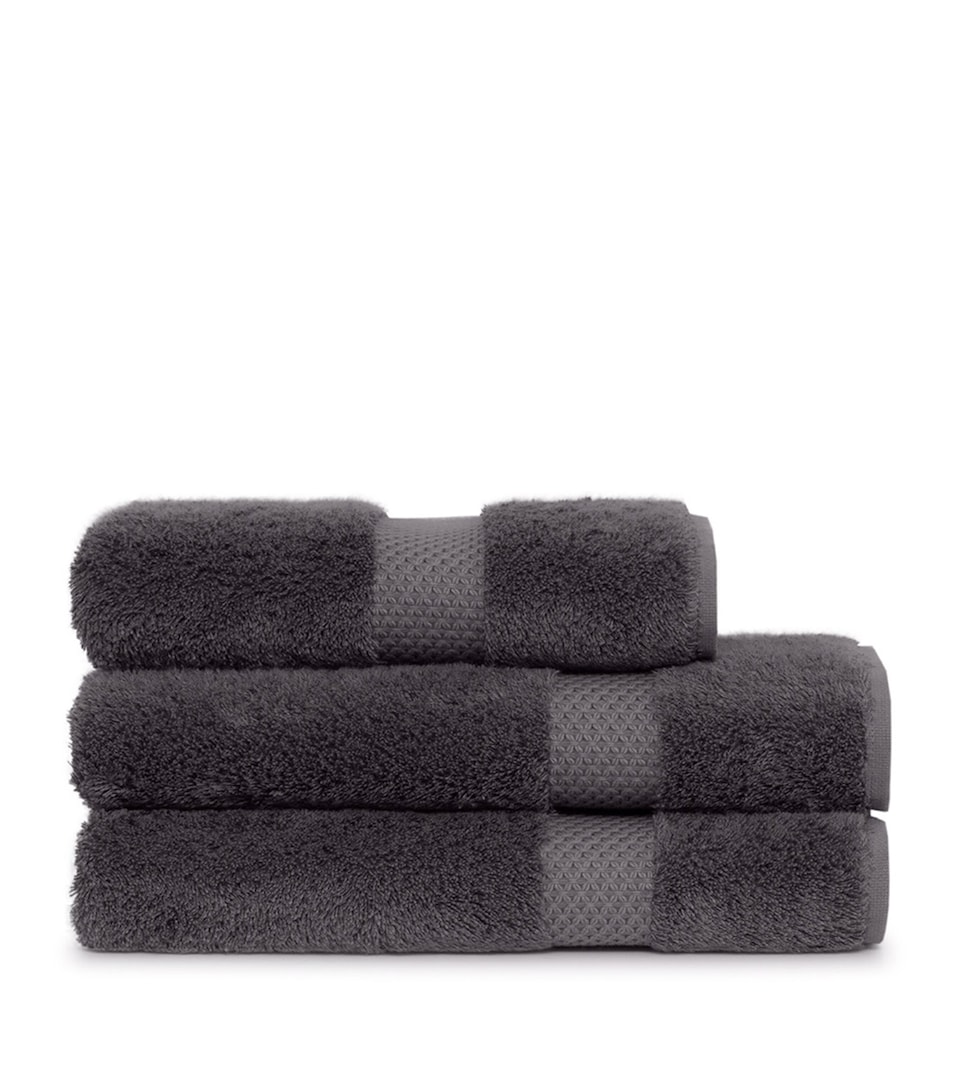 Yves Delorme Etoile Guest Towel (45cm x 70cm) Ardoise