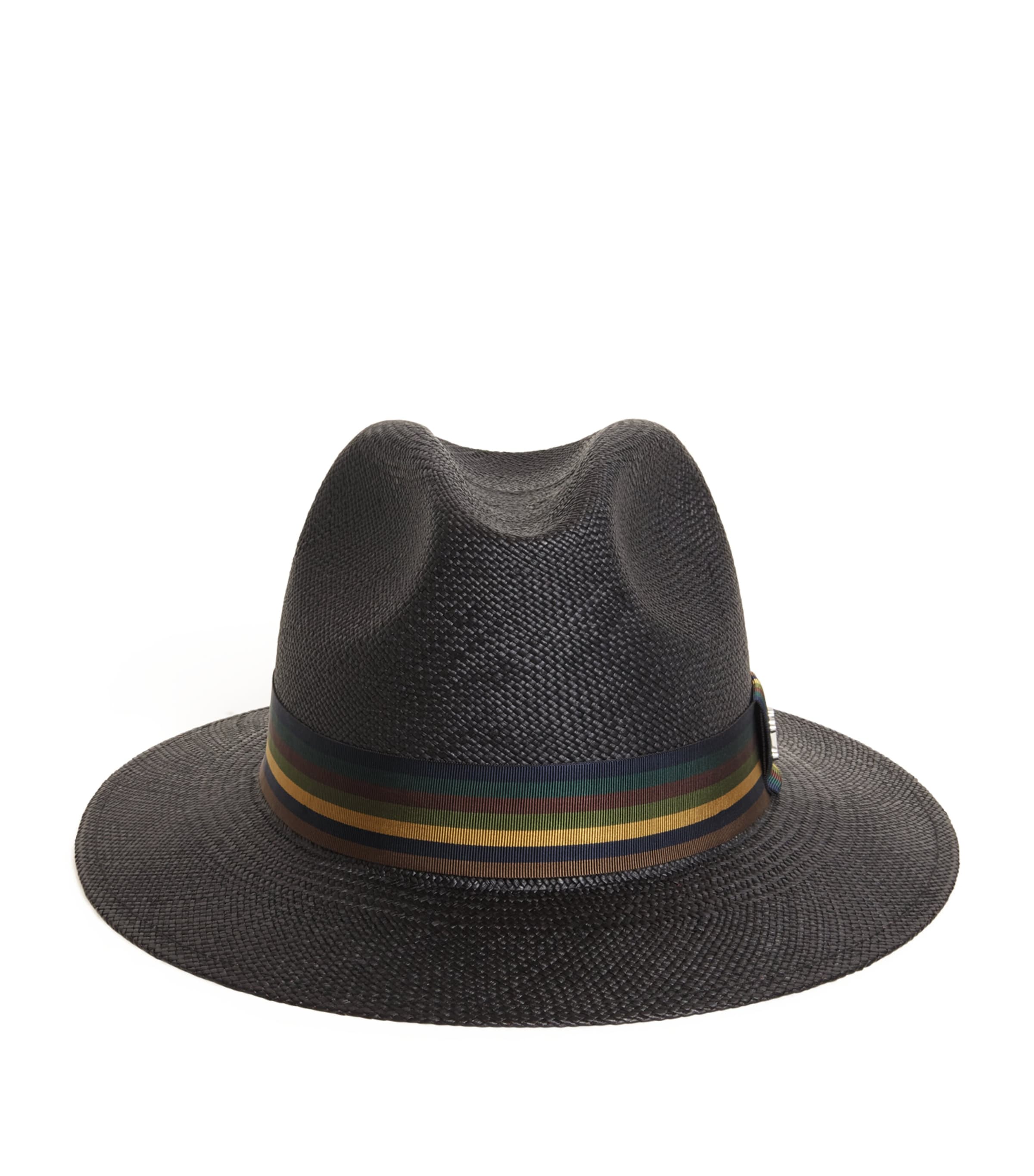 ストローハット BRUNELLO CUCINELLI Fedora straw Brunello Cucinelli Straw Embellished Fedora Hat | Harrods US