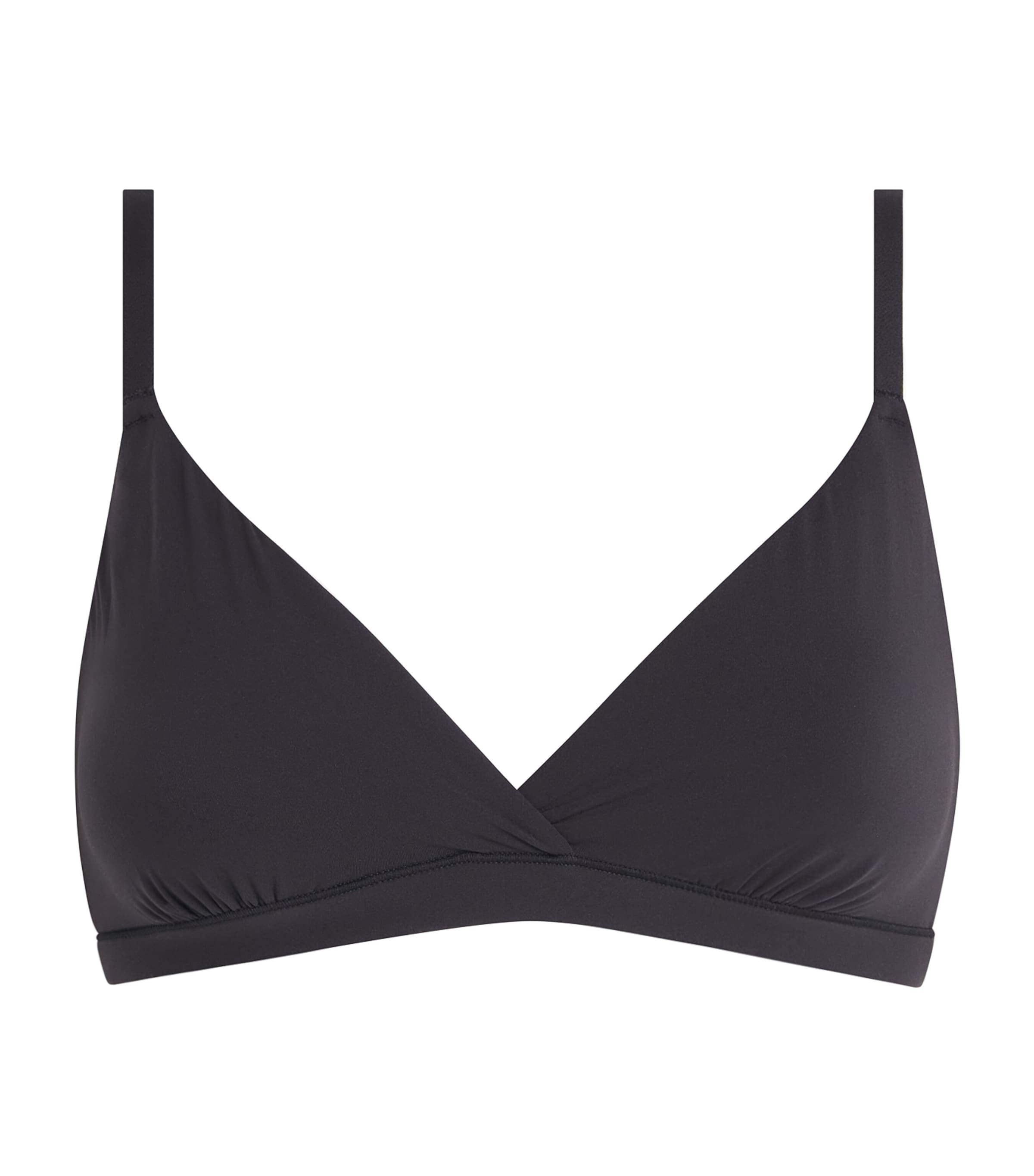 Skims Fits Everybody Crossover Bralette Onyx