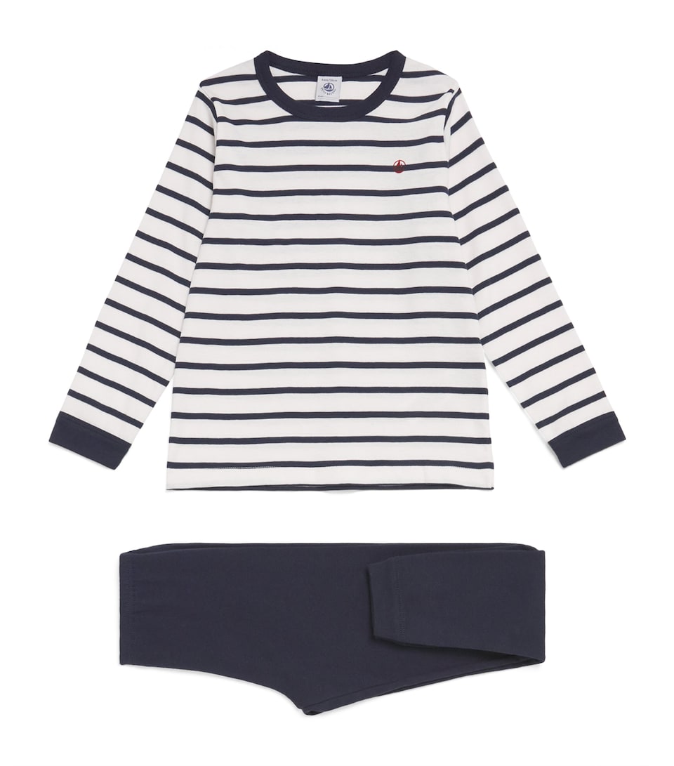 Cotton Stripe Pyjama Set (4-12 Years)