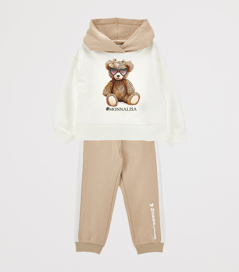 Stretch-Cotton Hoodie and Sweatpants Set (2-12 Years)