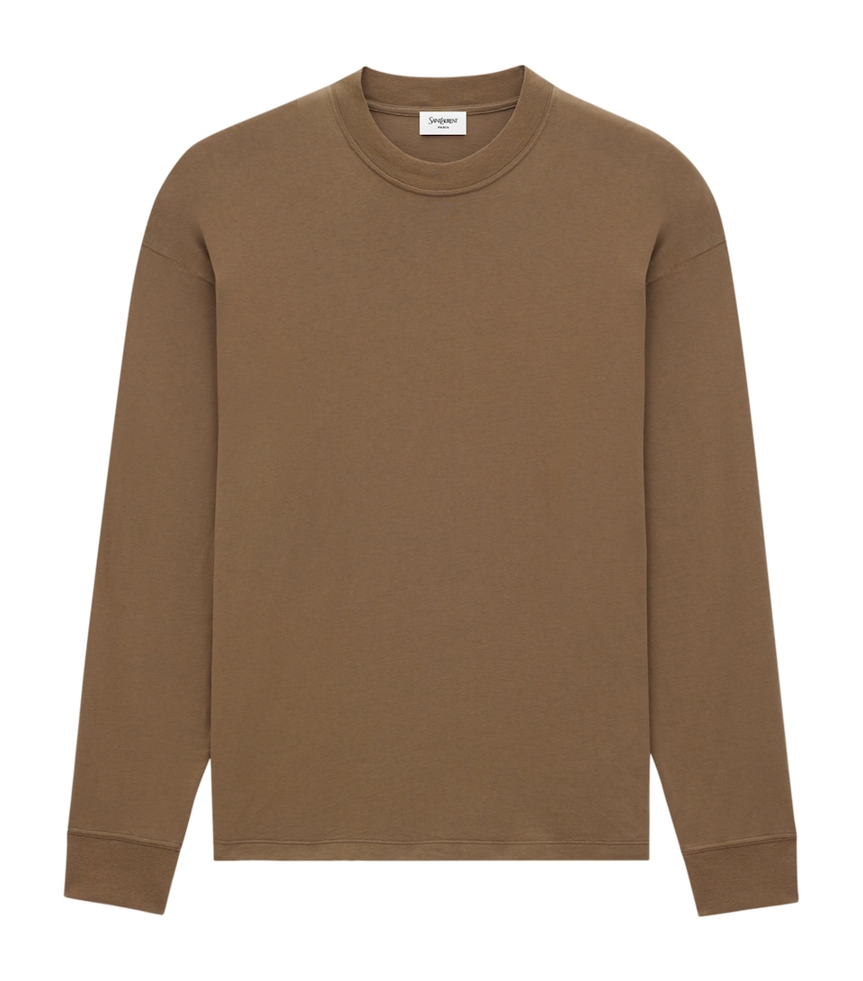 Cotton Crew-Neck Sweatshirt