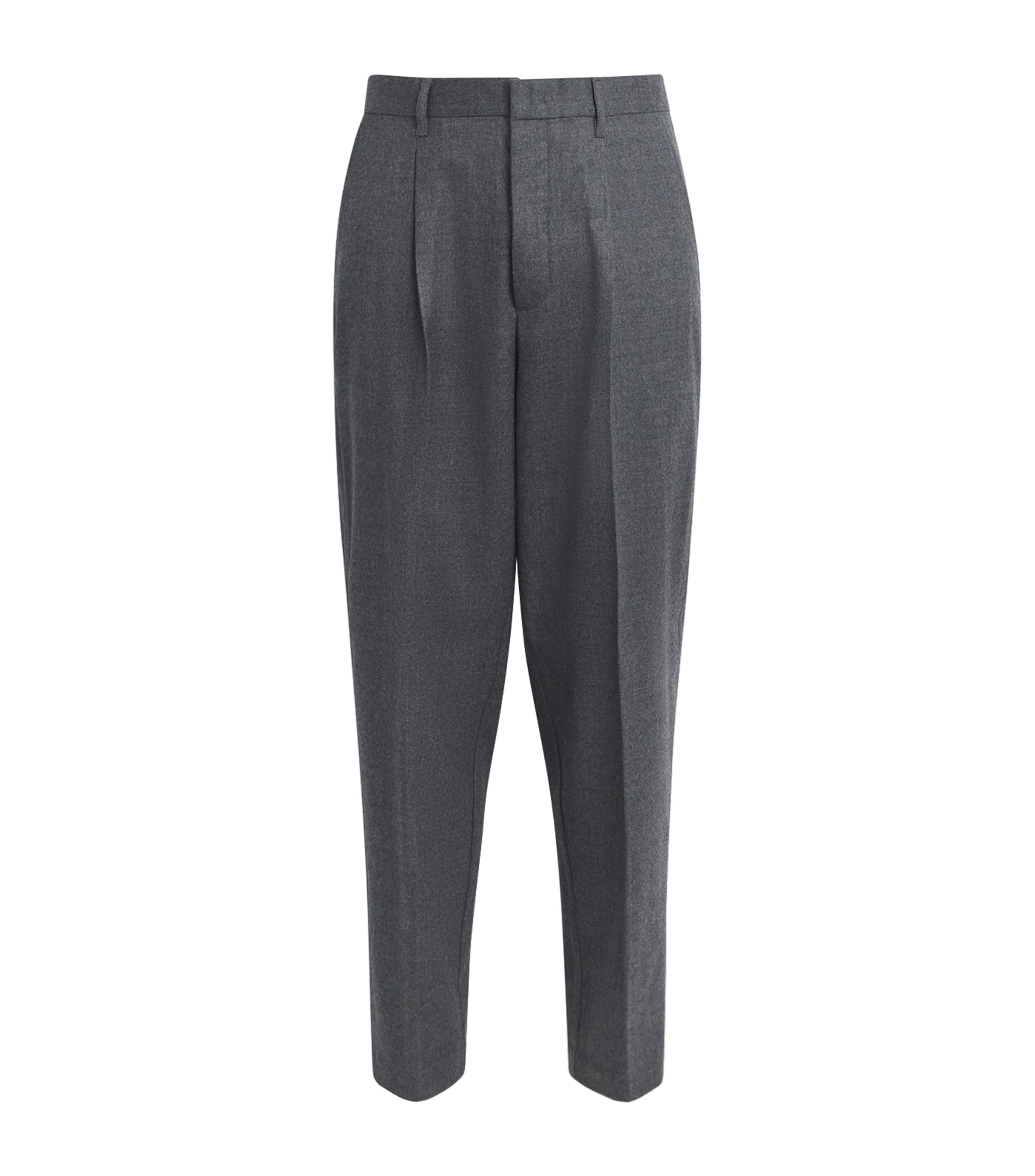 Stretch-Virgin Wool Trousers