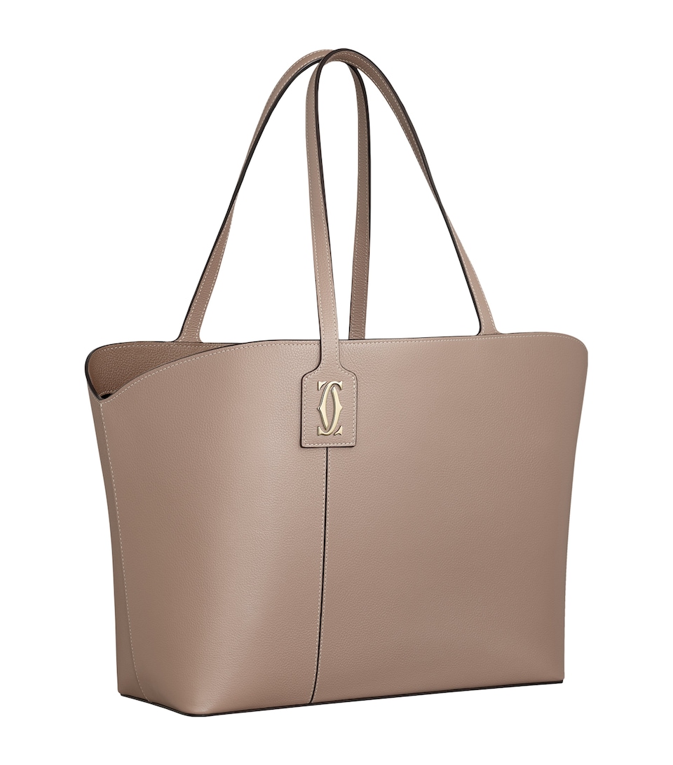 Leather C de Cartier Tote Bag