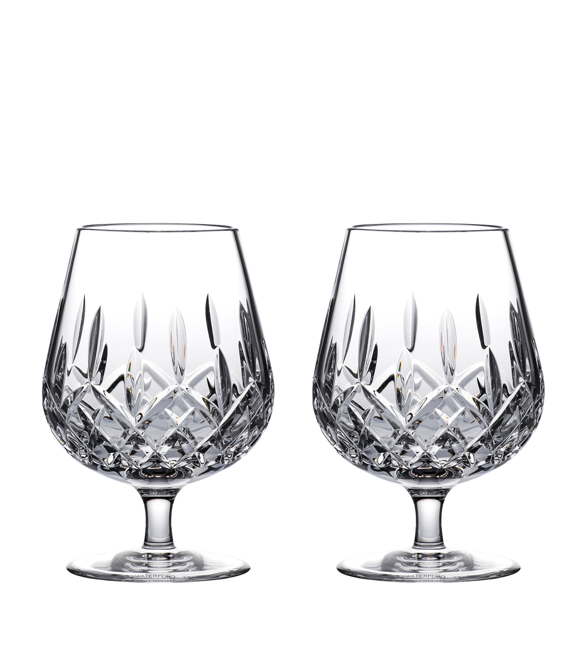 Waterford Crystal Connoisseur Lismore Brandy Balloons (Set of 2) Clear