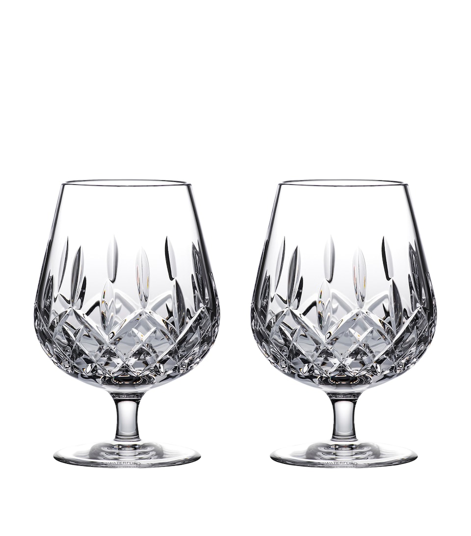 Waterford Crystal Connoisseur Lismore Brandy Balloons (Set of 2) Clear