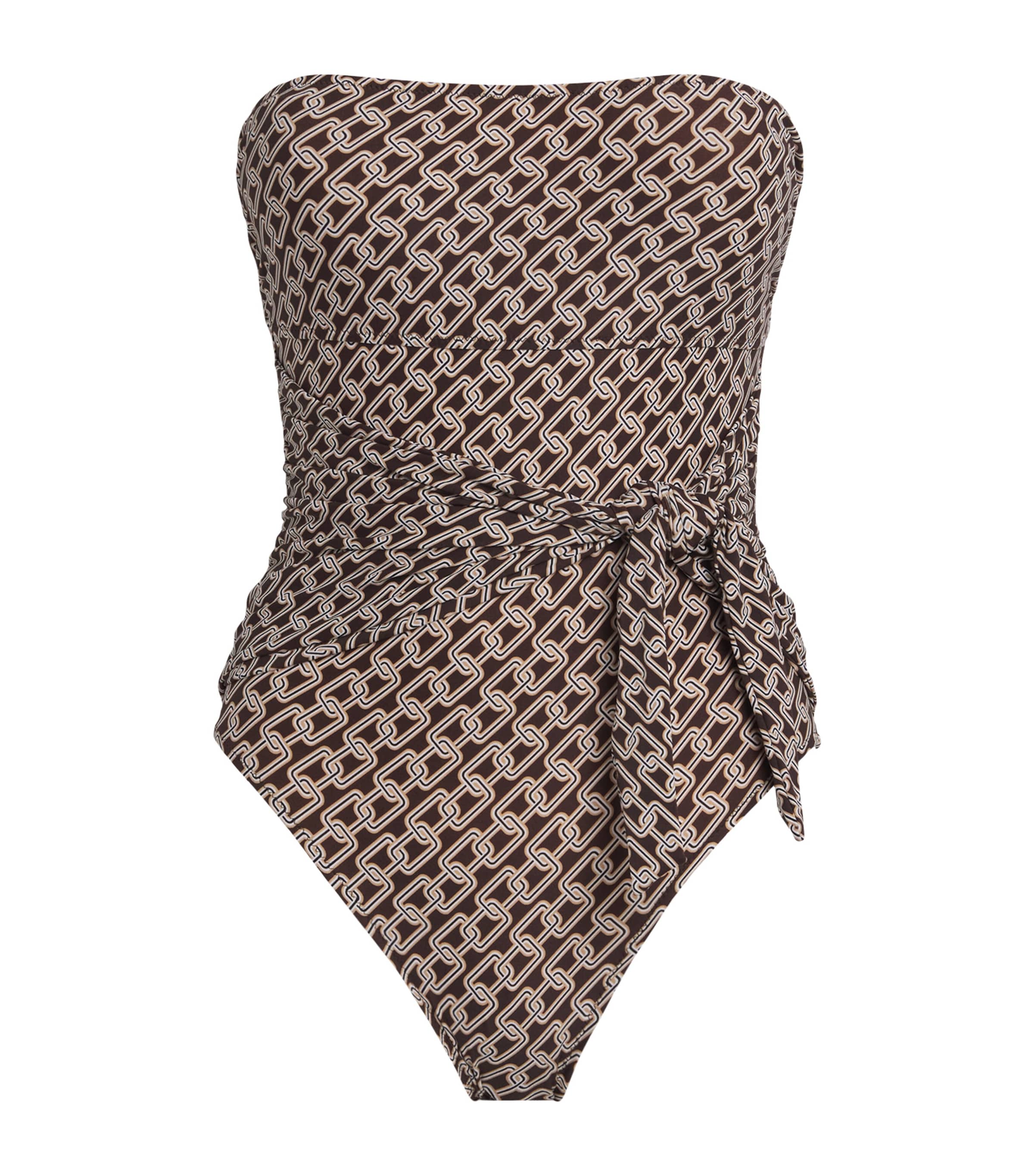 Chain Print Munich Swimsuit