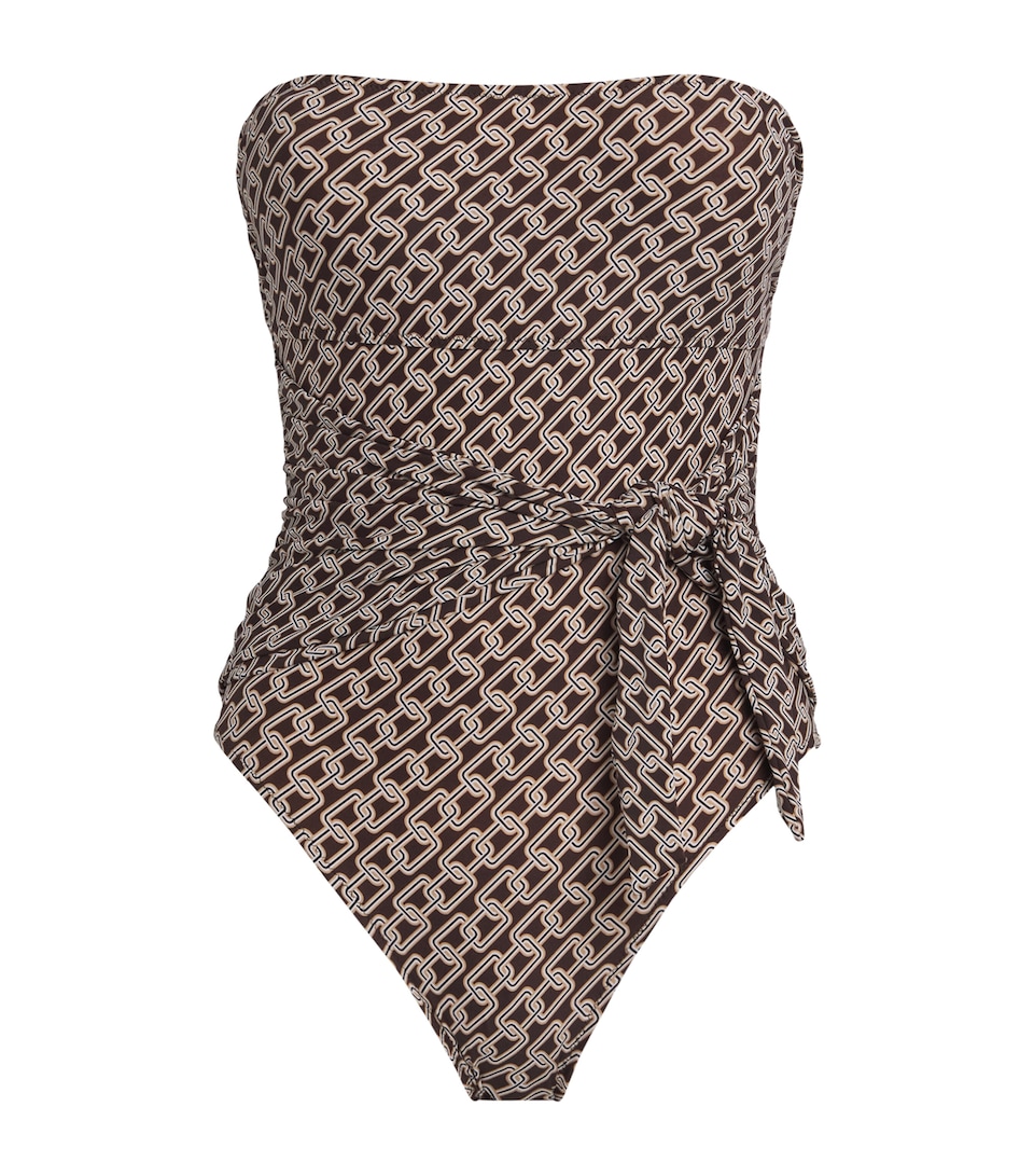 Chain Print Munich Swimsuit