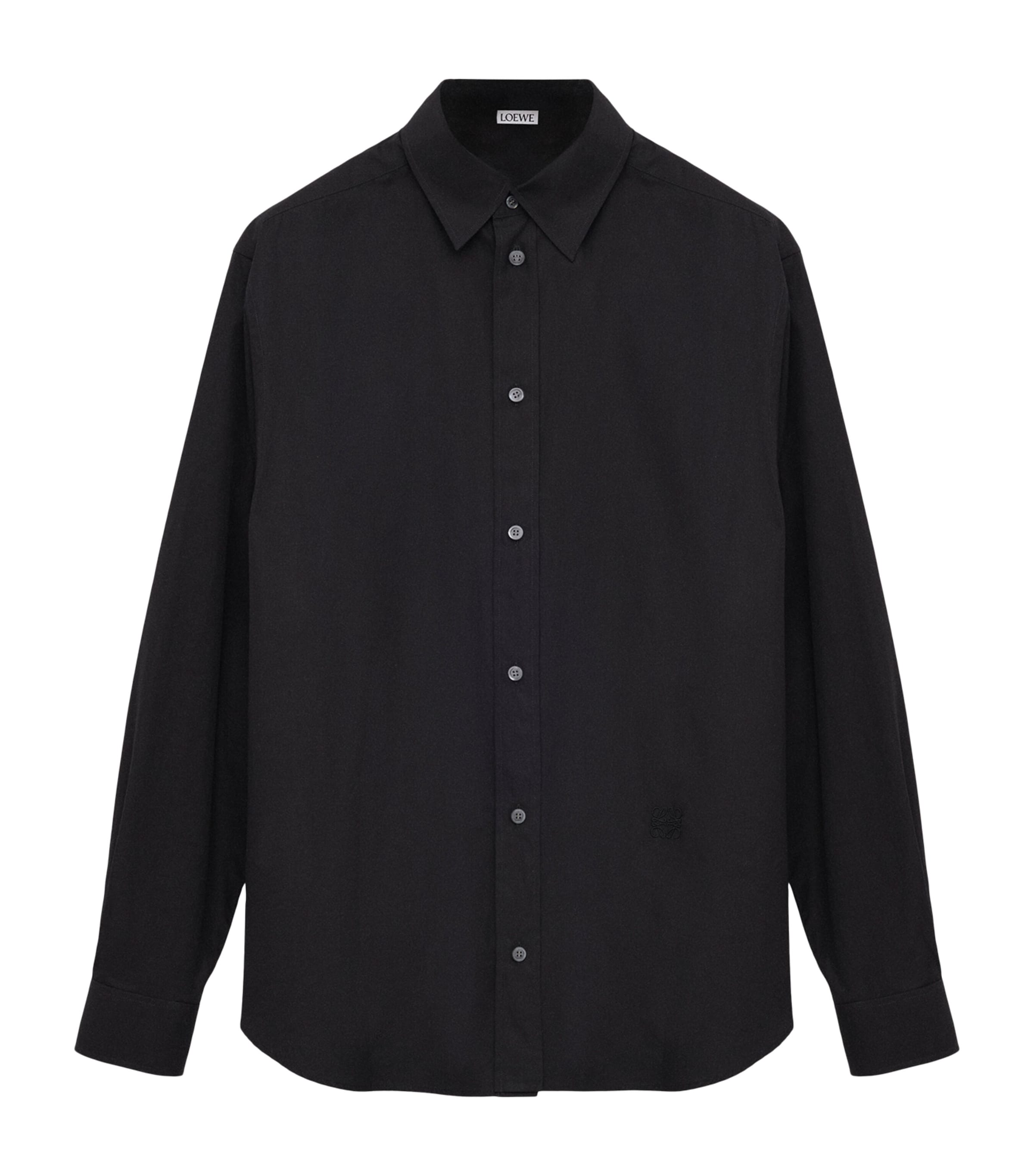 Cotton-Blend Poplin Shirt