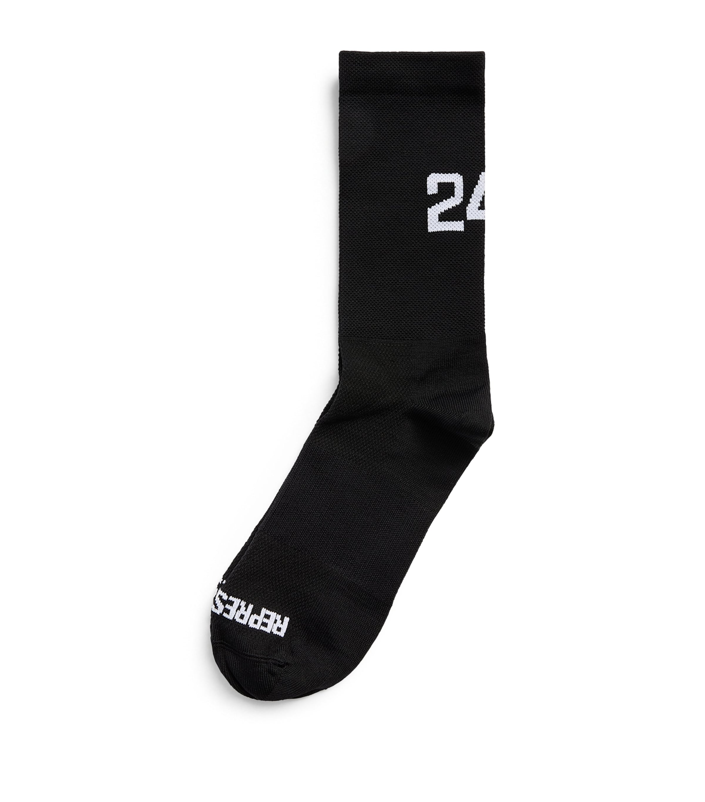 Represent 247 Mens 247 Numbers Socks Jet Black