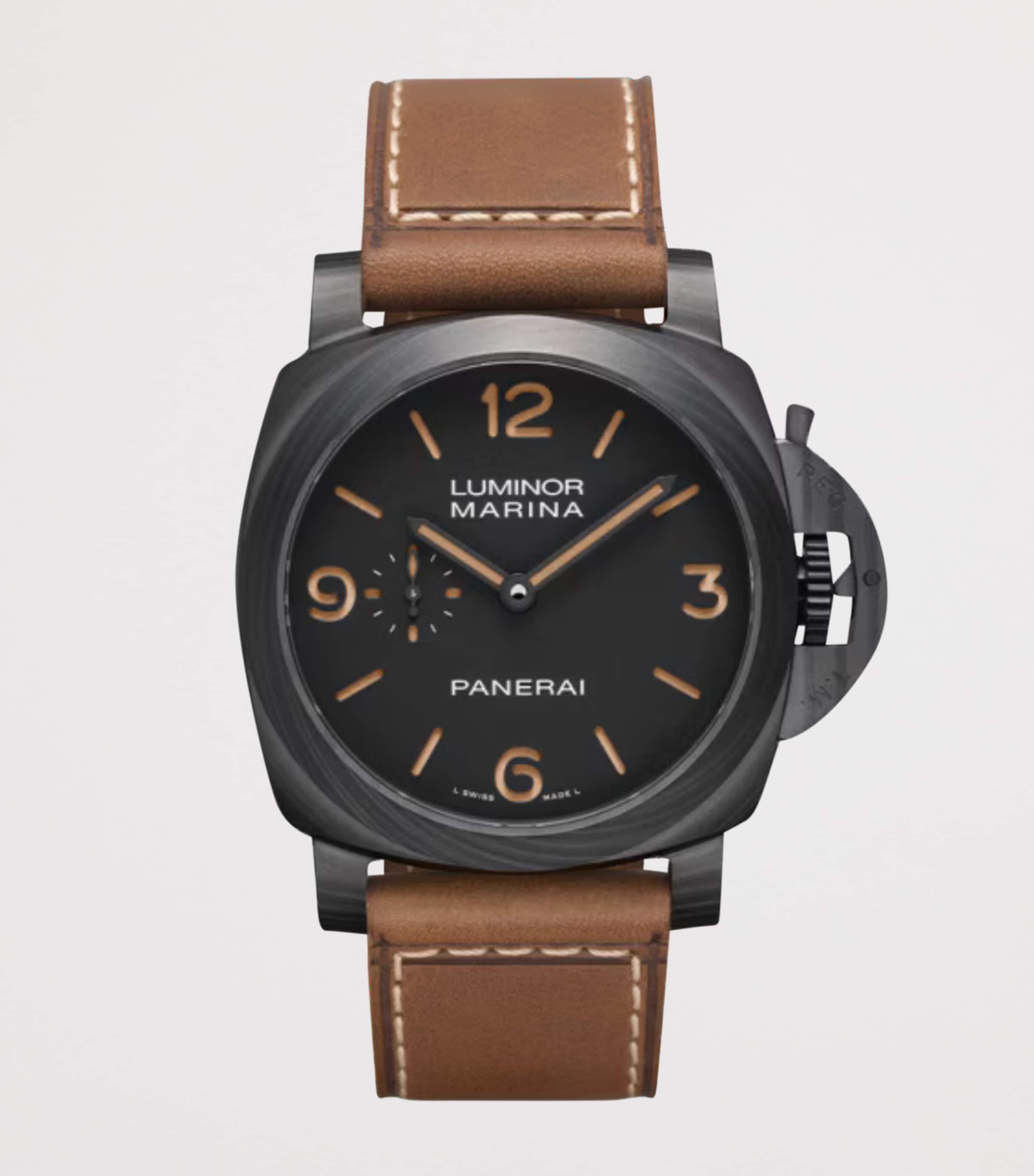 Panerai Carbotech Luminor Marina Watch 44mm Black
