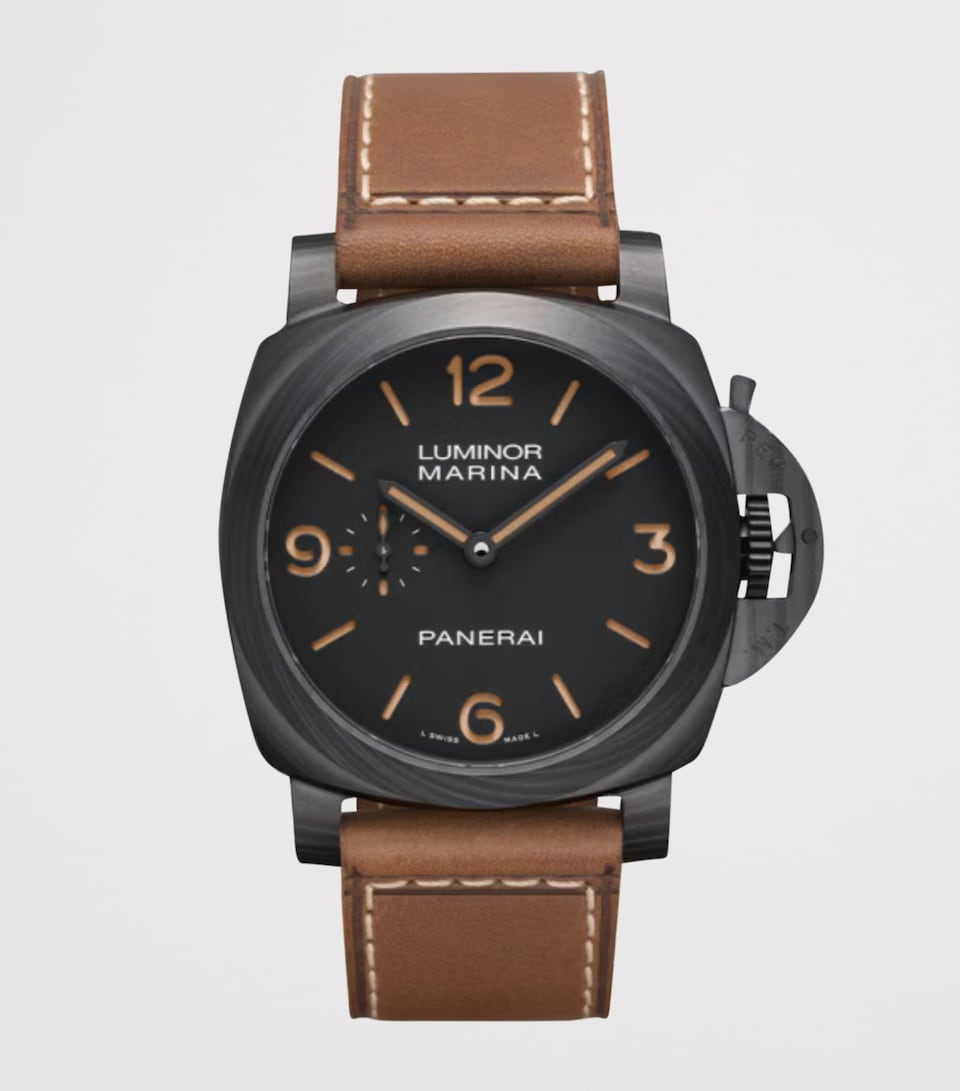Panerai Carbotech Luminor Marina Watch 44mm Black