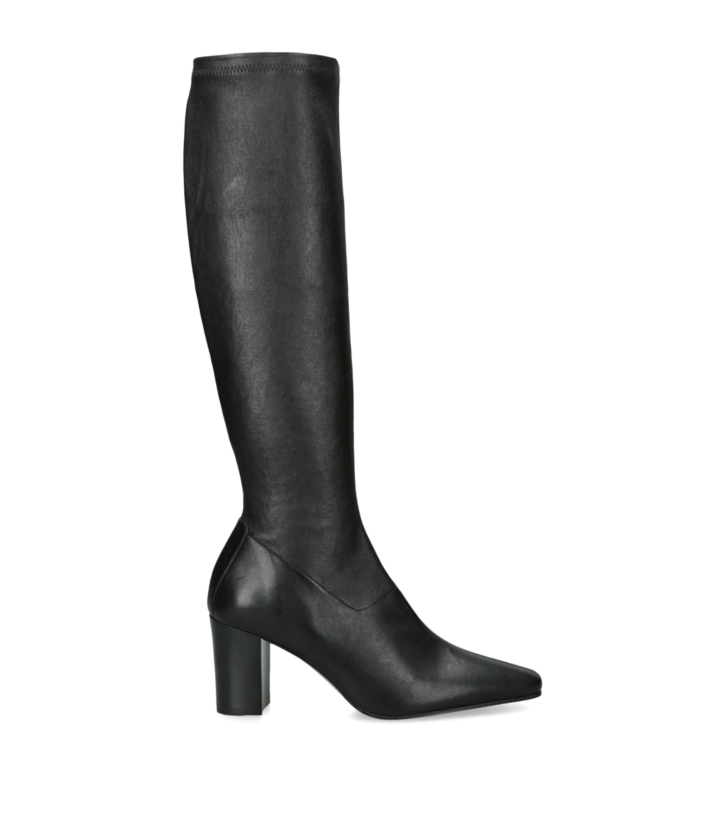 Jude Leather Memo Knee-High Boots 95 Black