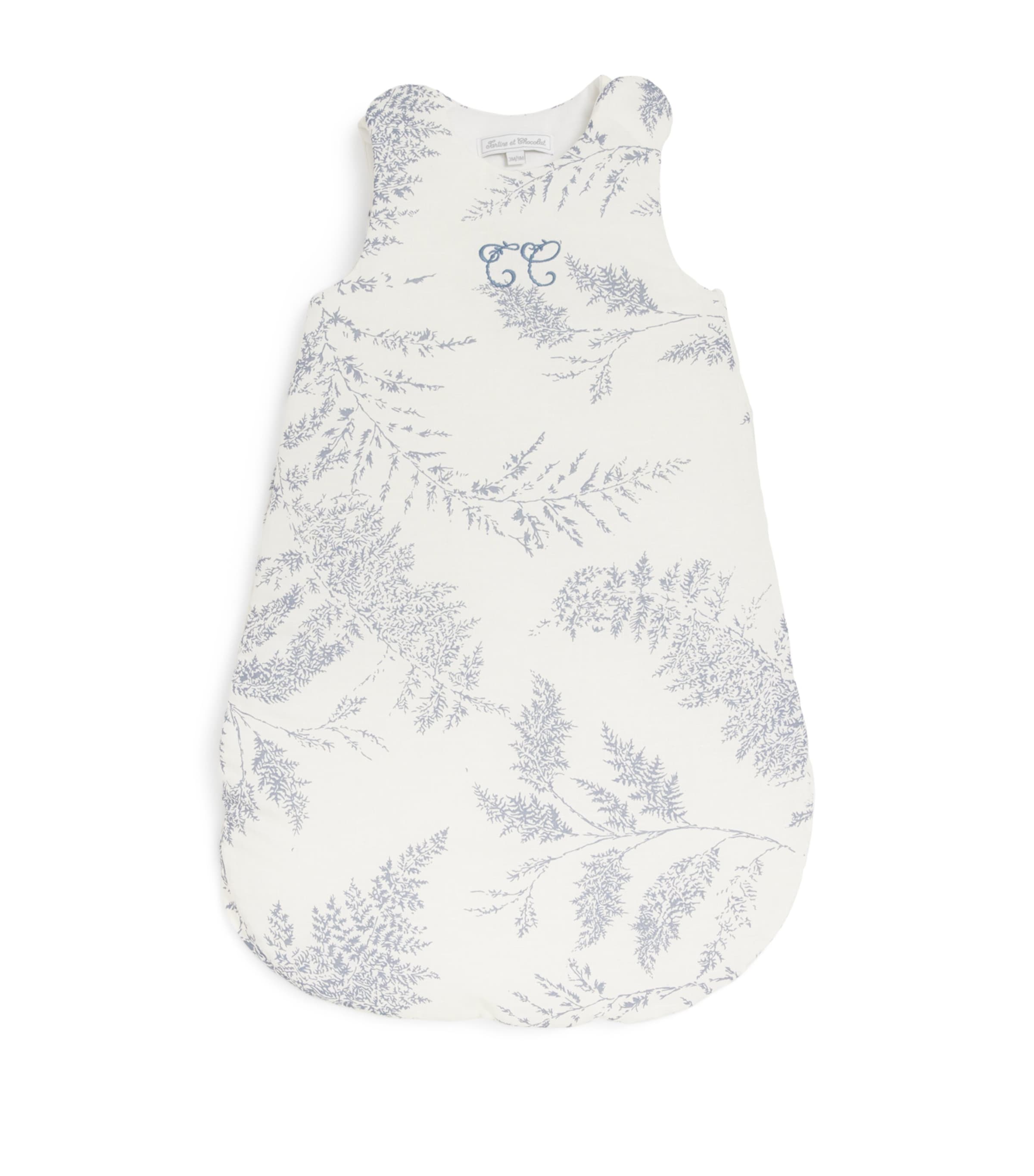 Linen-Cotton Embroidered Sleeping Bag