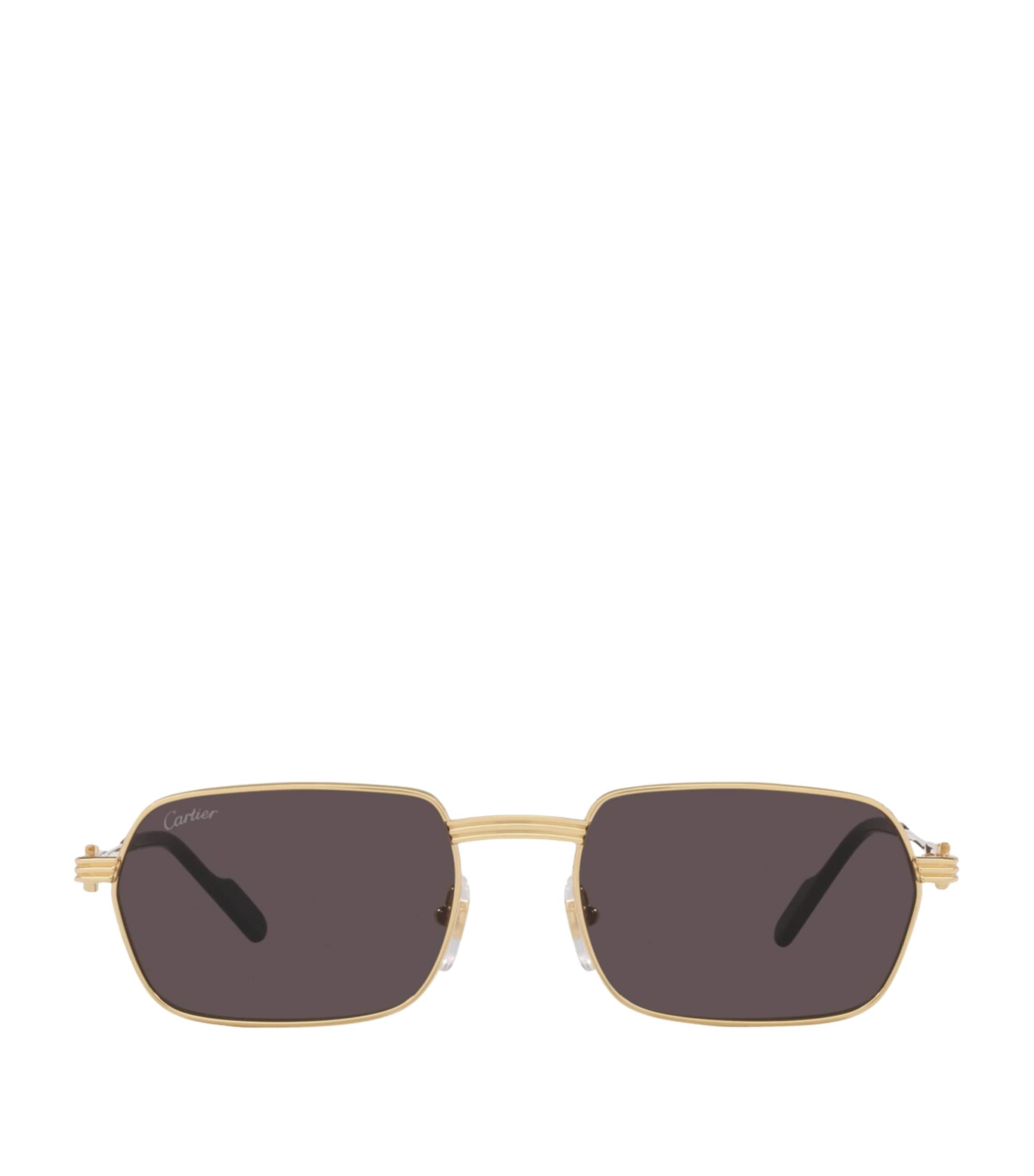 Première de Cartier Rectangular Sunglasses