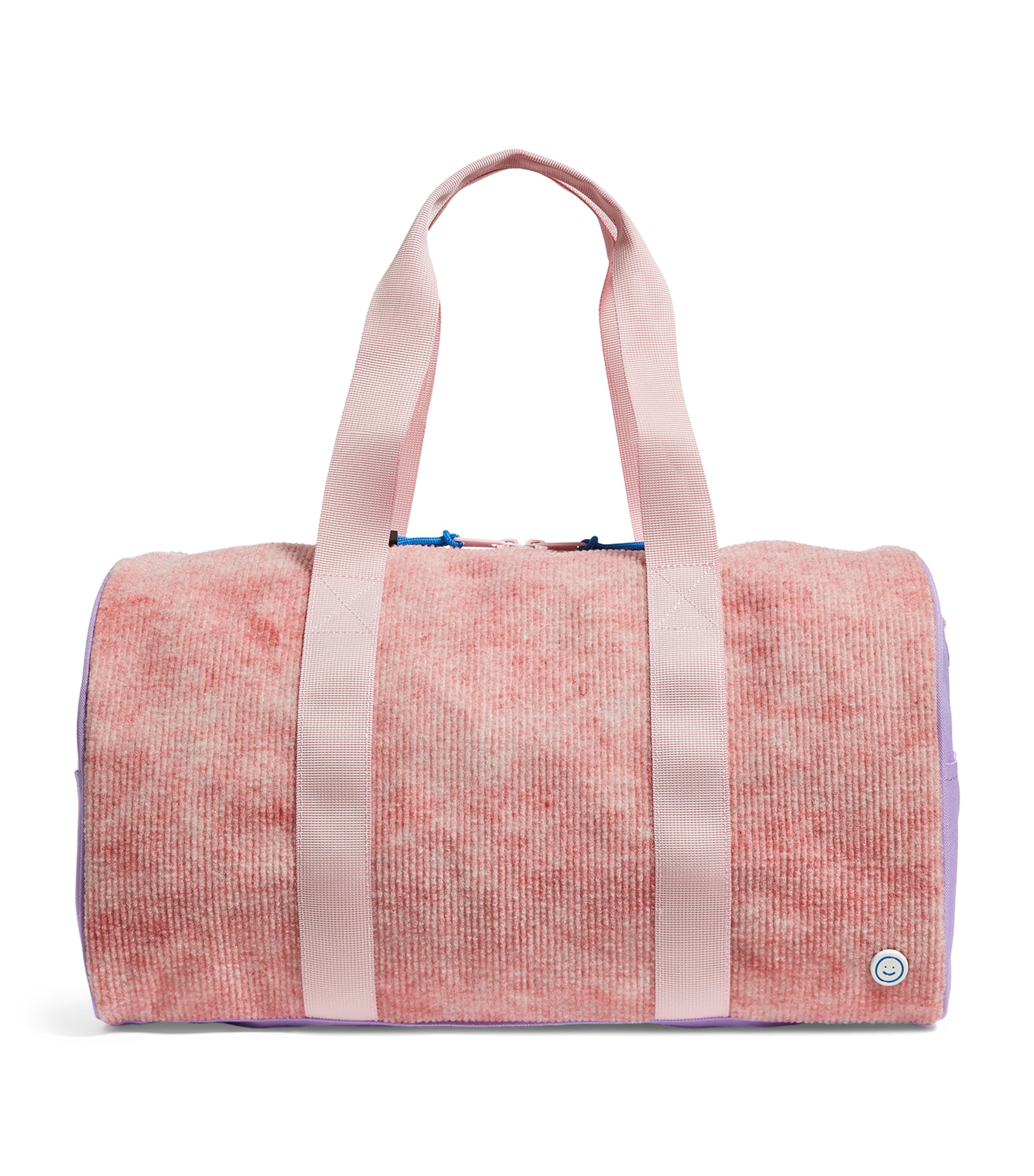 Harrods Cotton Logo Barrel Bag | Harrods UK