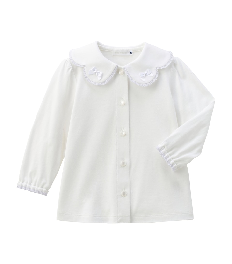 Cotton Long-Sleeve Blouse (2-9 Years)