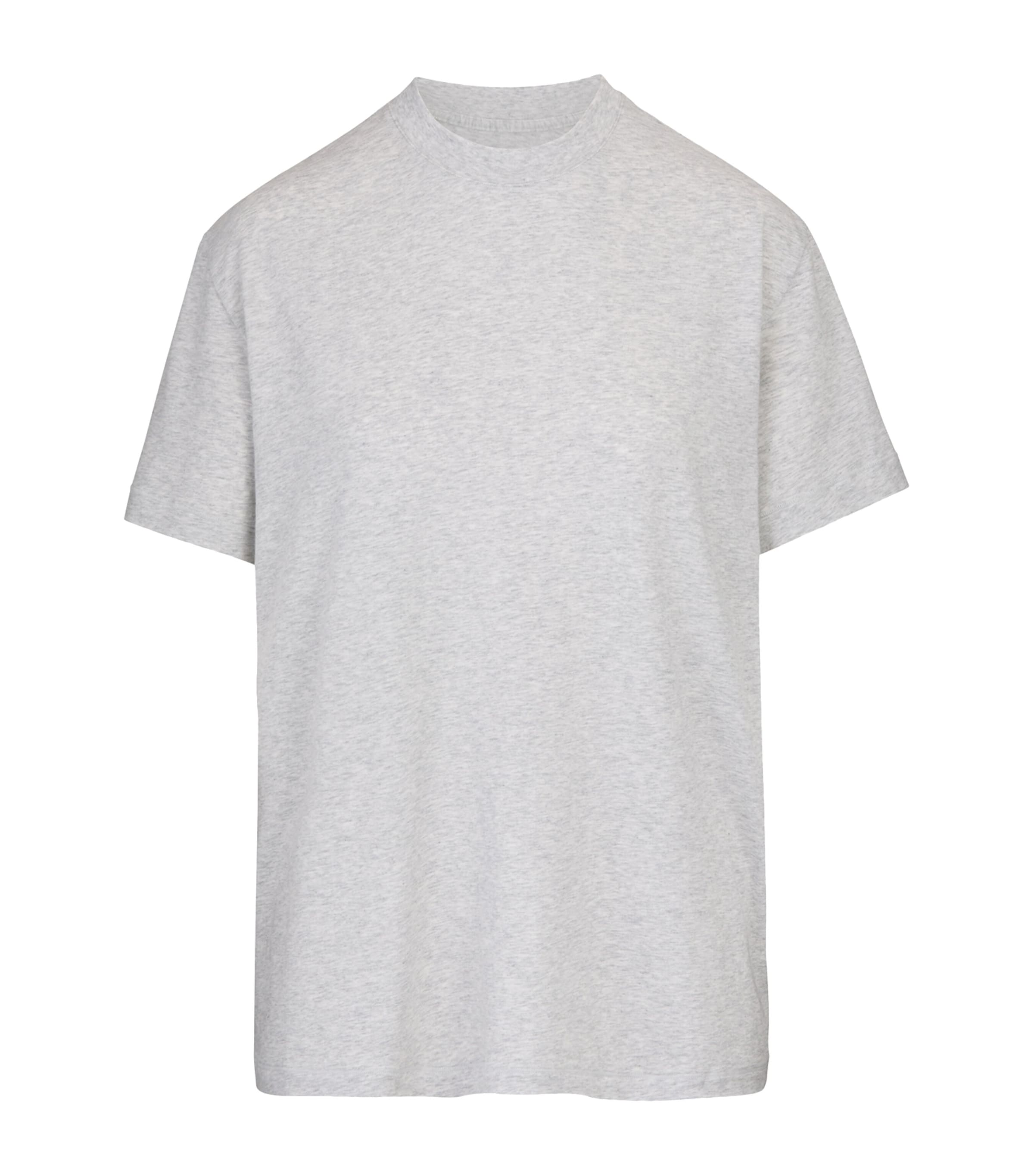 Skims Womens Boyfriend T-Shirt Light Heather Grey