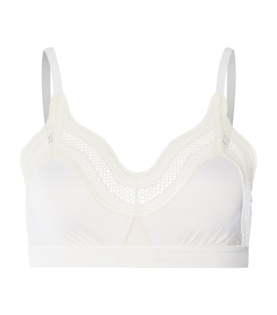 Hanro Womens Soft Cup Cira Bra Off White