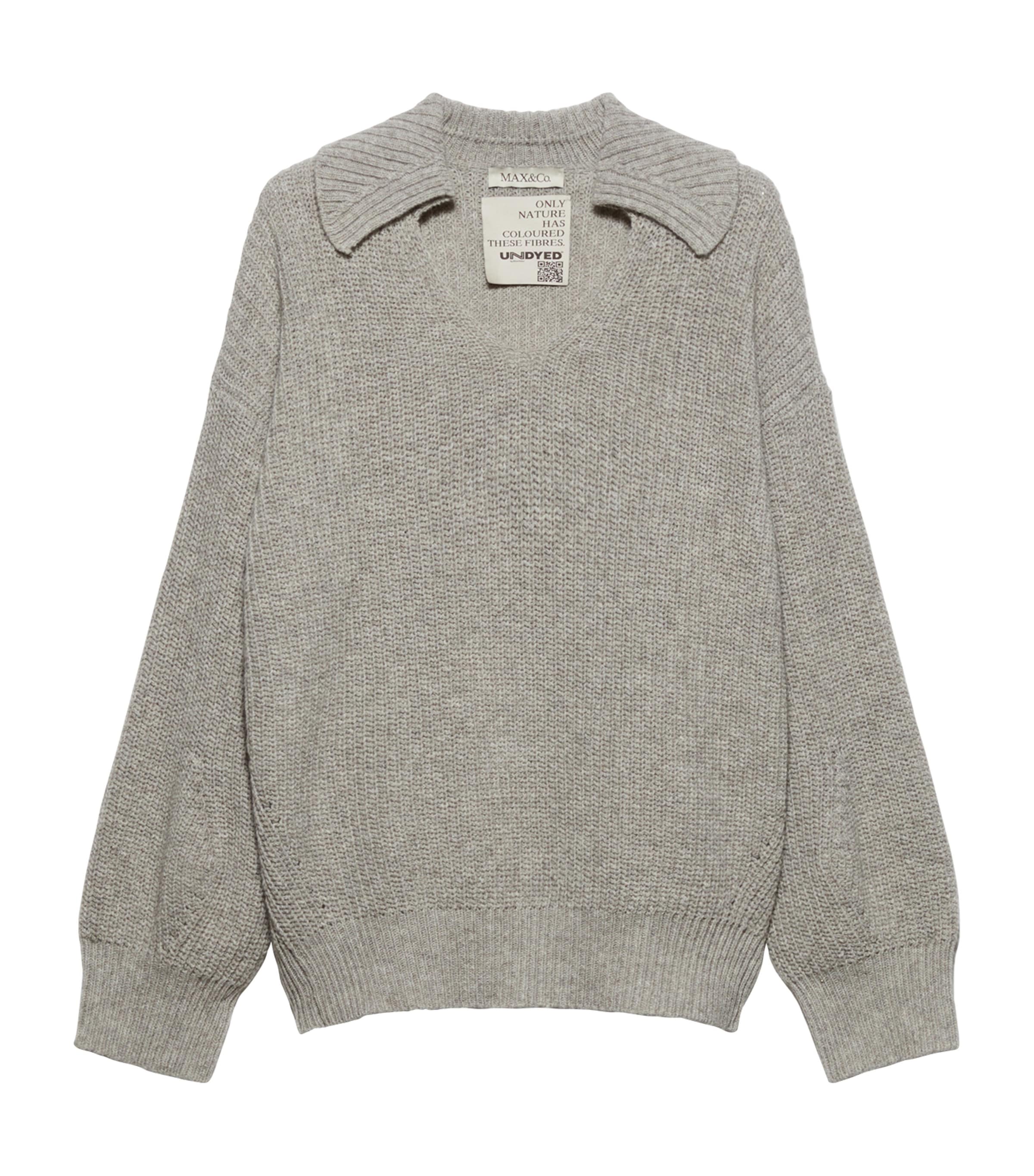 Wool-Blend Oversized Sweater