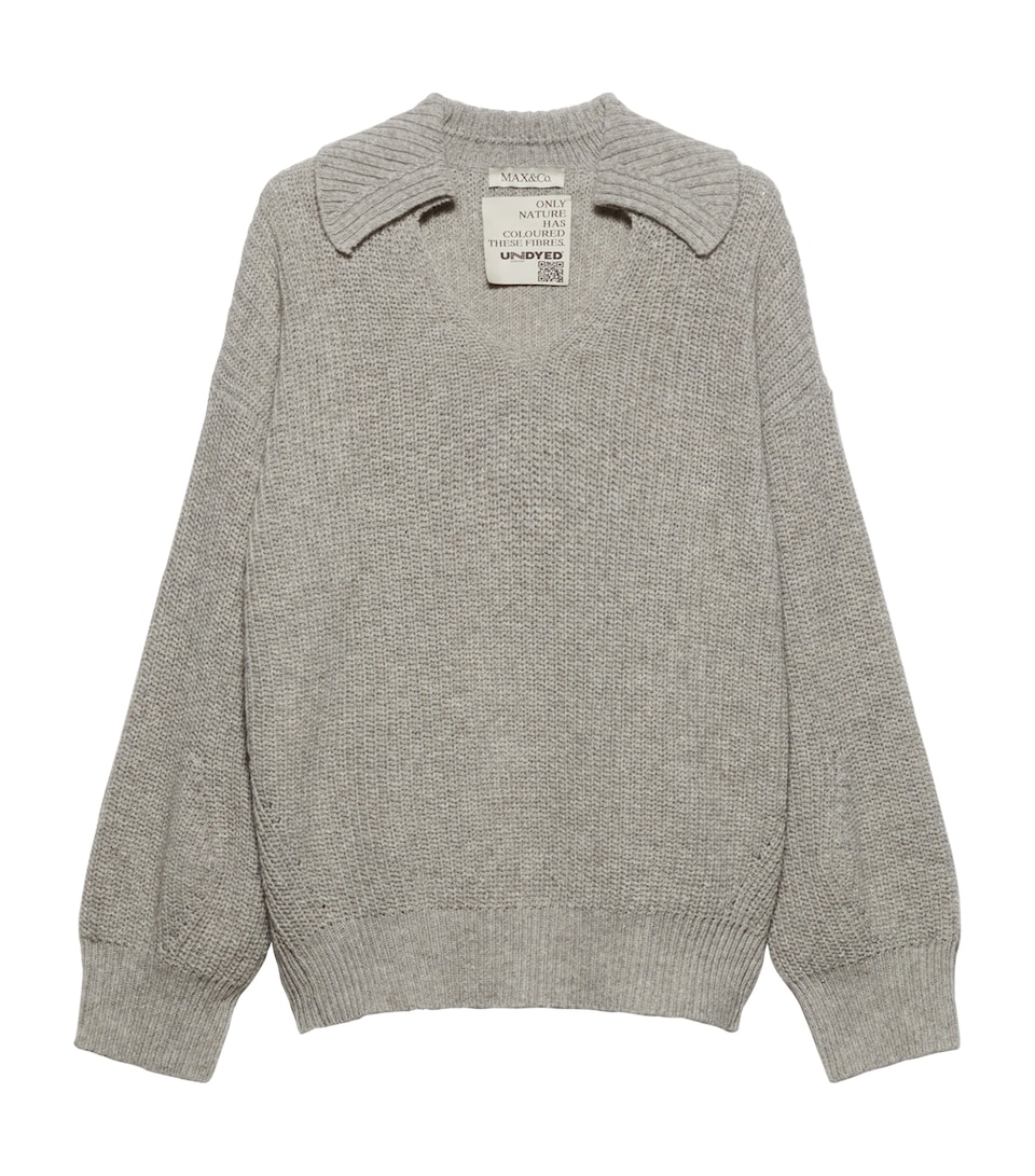 Wool-Blend Oversized Sweater
