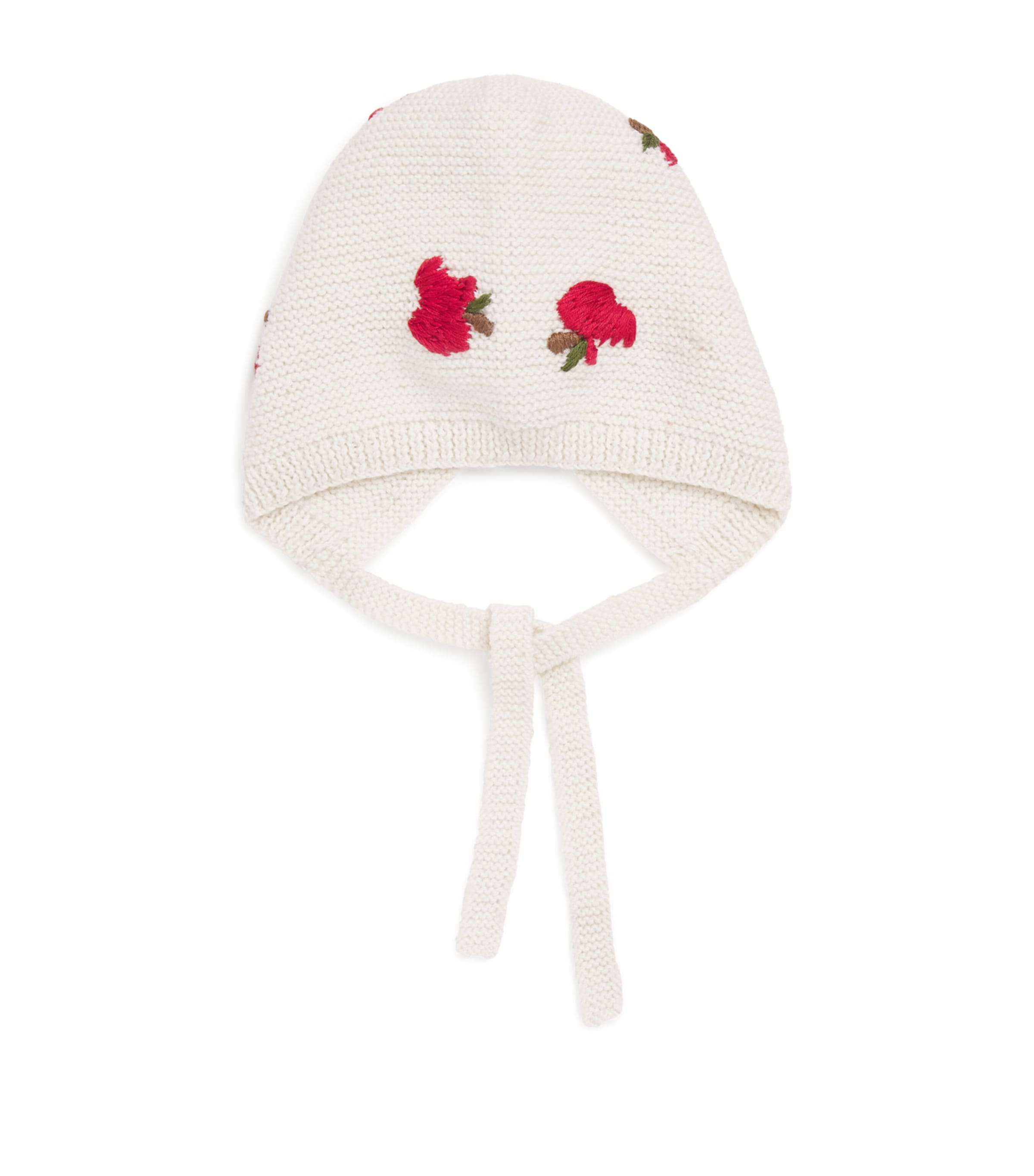 Merino Wool Apple Bonnet (0-24 Months)