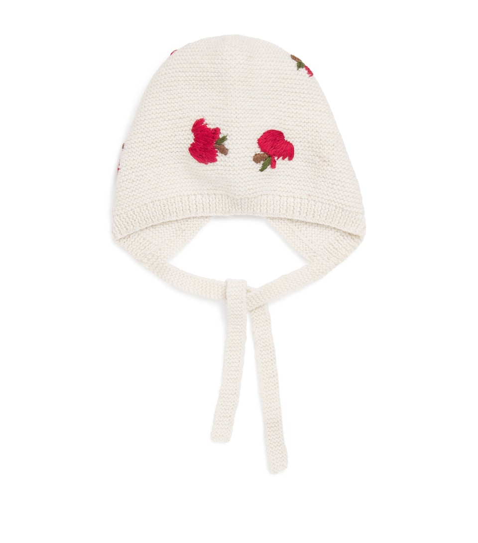 Merino Wool Apple Bonnet (0-24 Months)