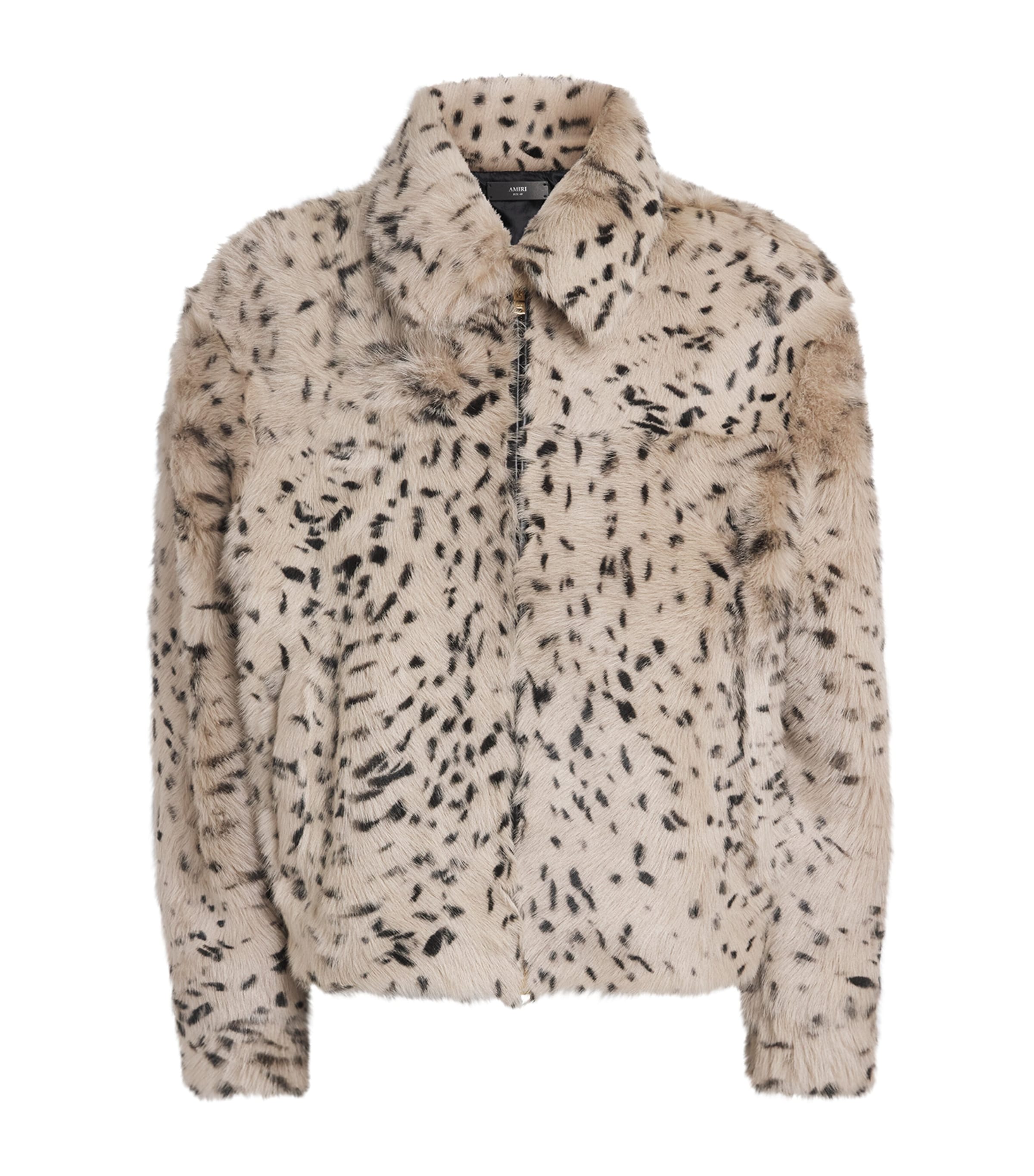Faux Fur Deer Leather Jacket