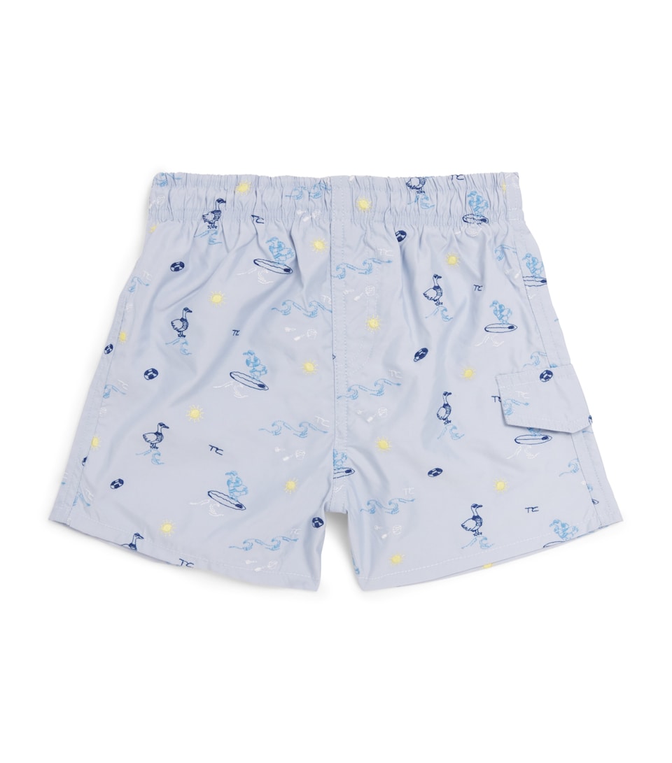 Embroidered Swim Shorts (5-12 Years)