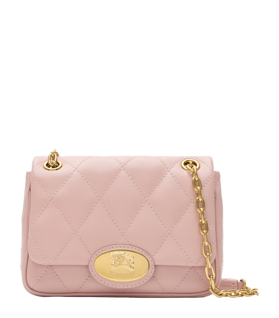 Small Calfskin Strand Shoulder Bag