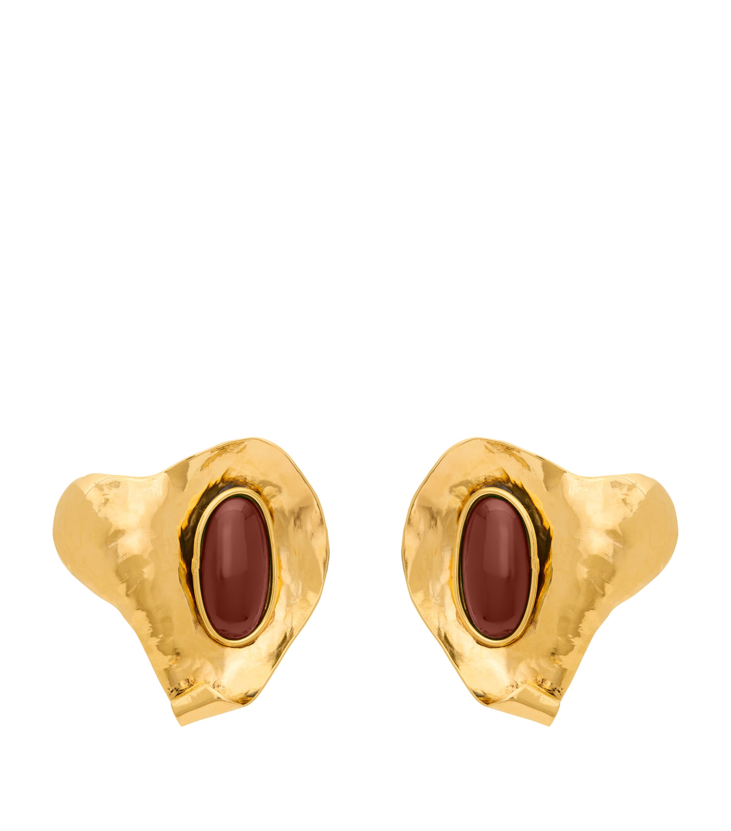 Cabochon Clip-On Earrings