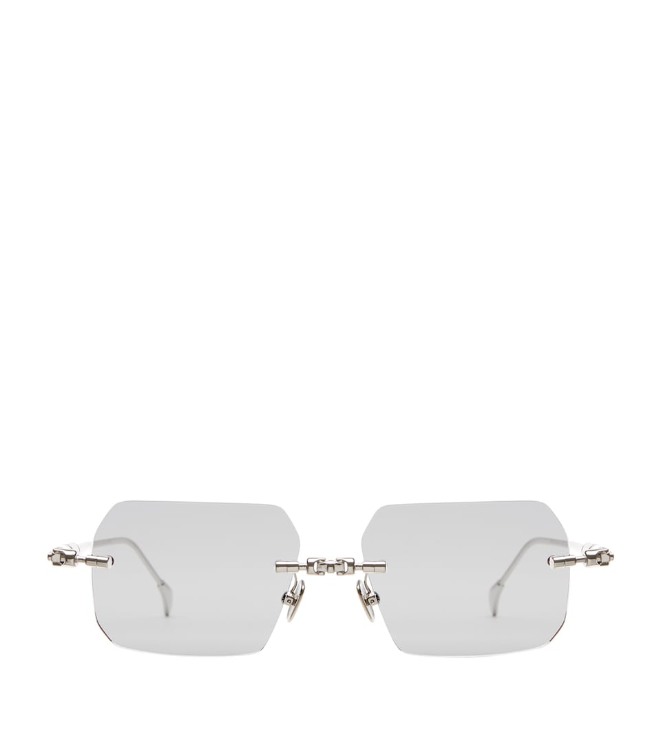 Kuboraum Metal Mask H68 Sunglasses Light Grey