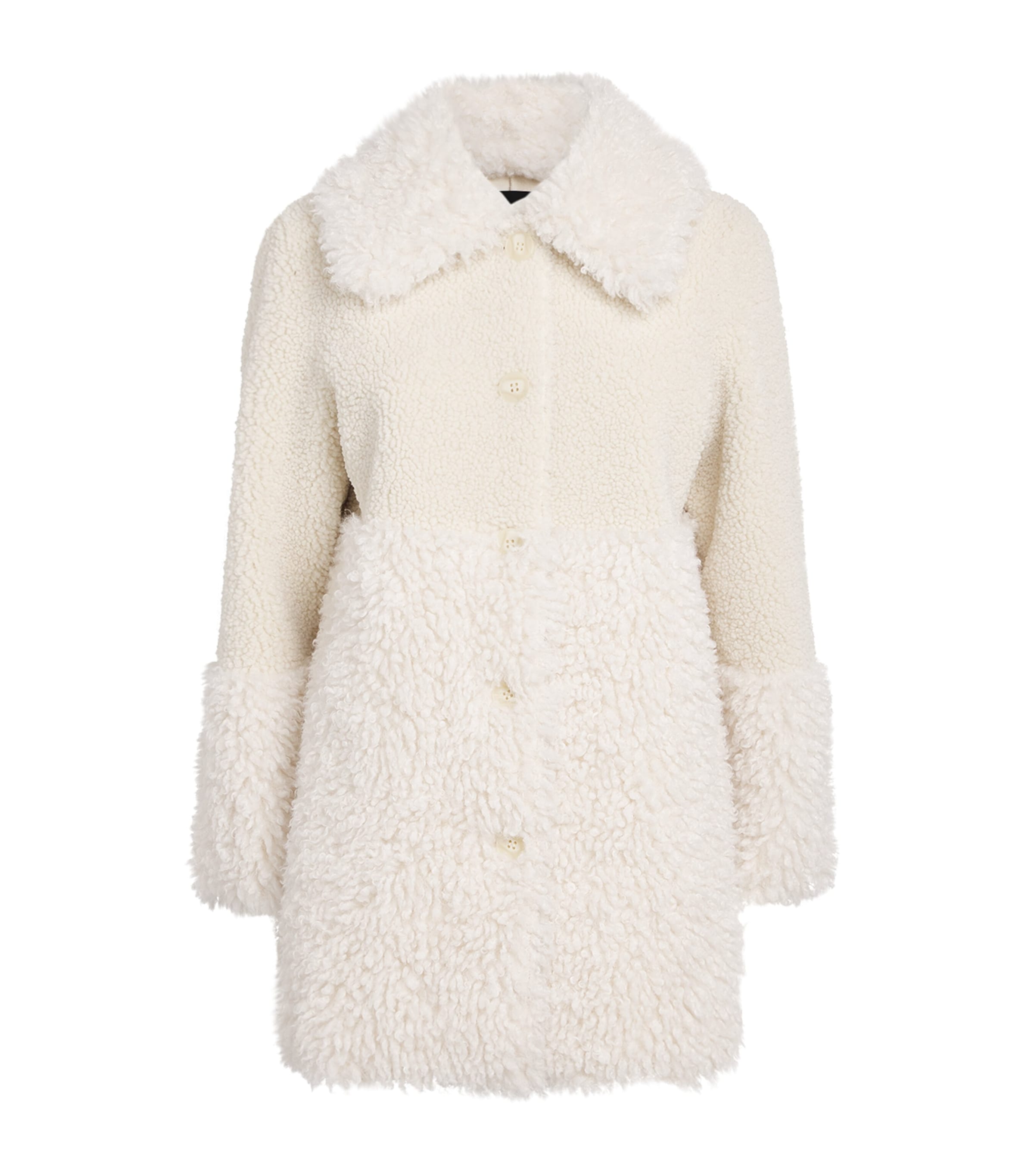 Shearling Collared Coat