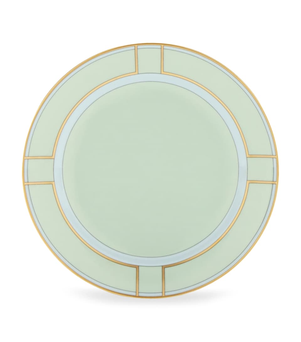 Porcelain Colonna Diva Verde Dessert Plate (20cm)