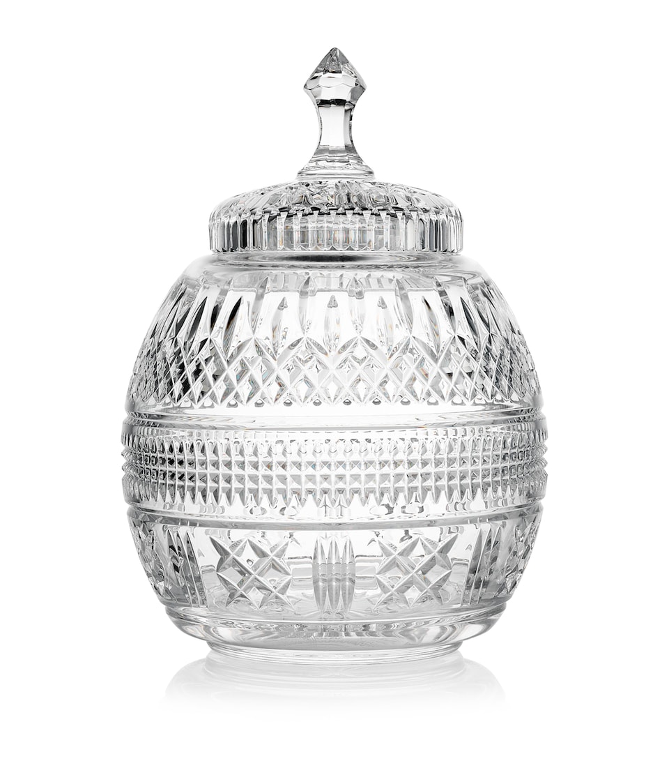 Crystal Mastercraft Cookie Jar