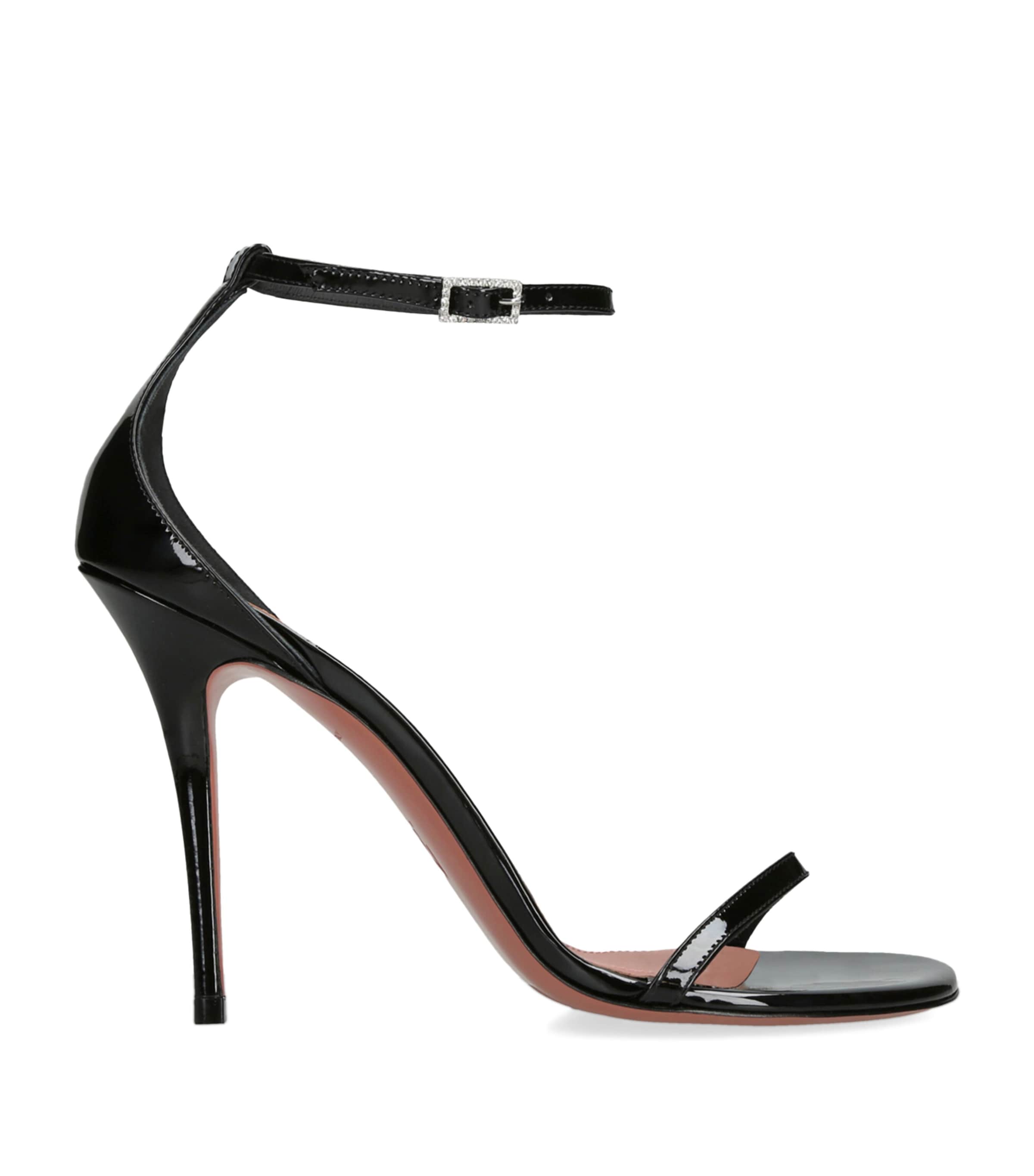 Patent Leather Barbara Heeled Sandals 105