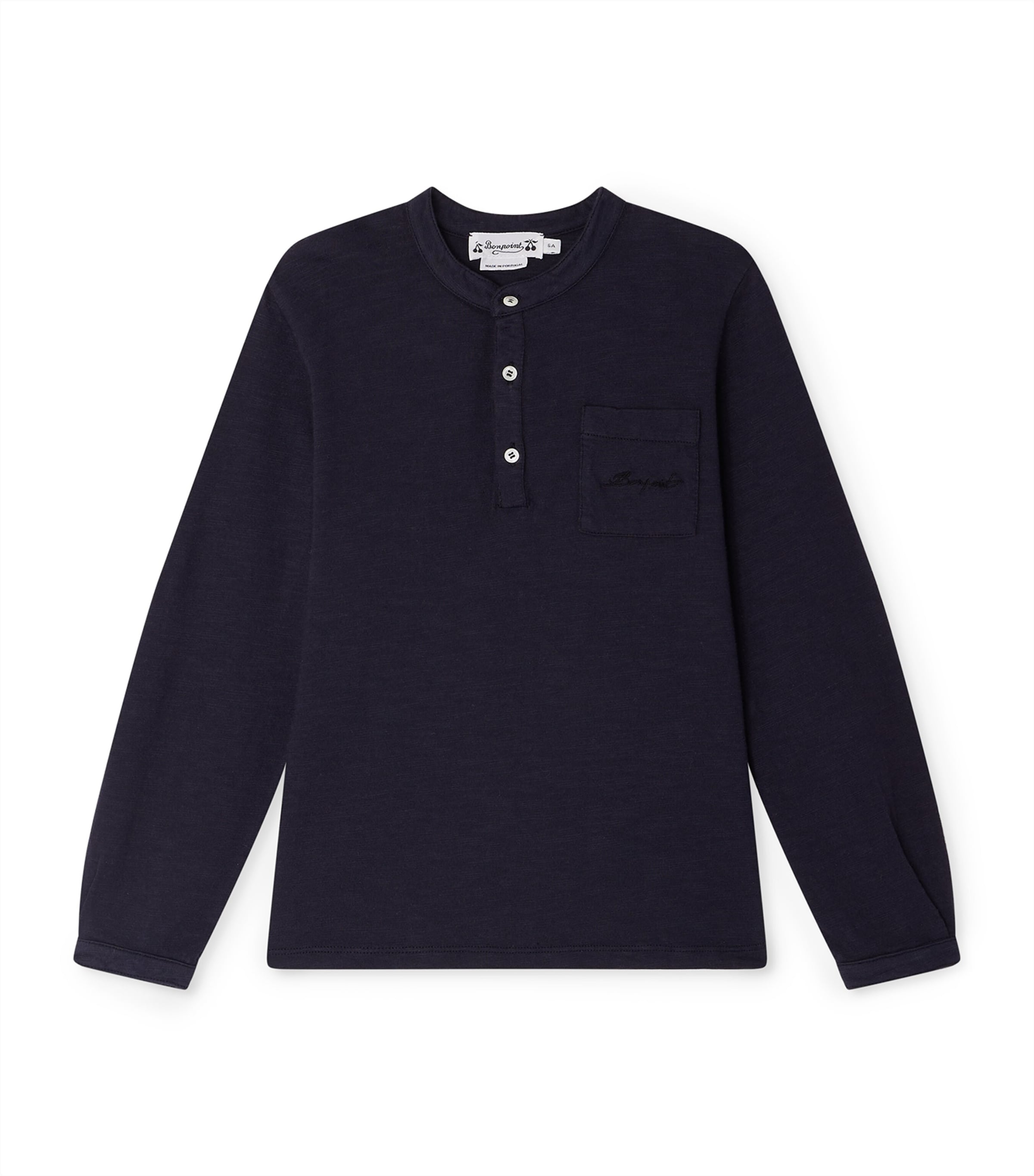 Organic Cotton Jartiste Henley Top (4-8 Years)