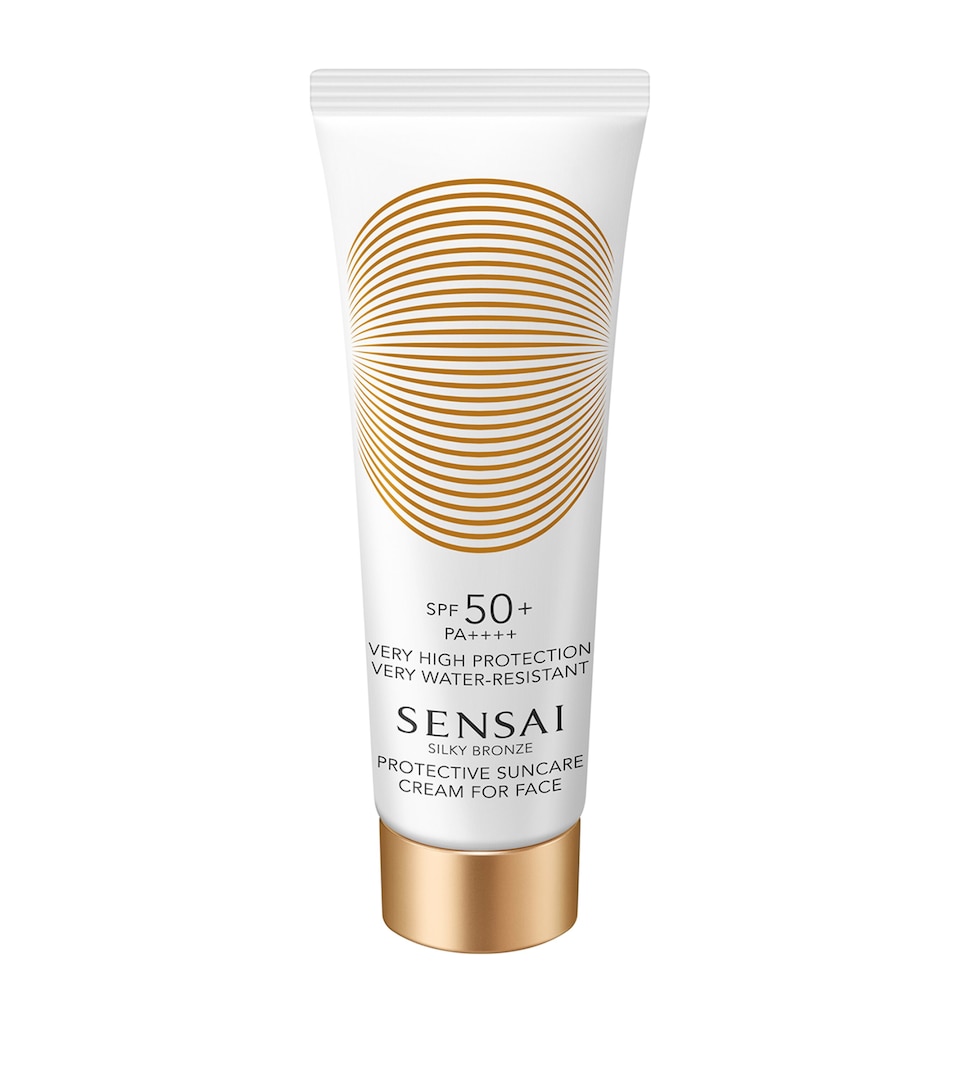 Sensai Silky Bronze Protective Suncare Cream For Face SPF50+ (50ml)