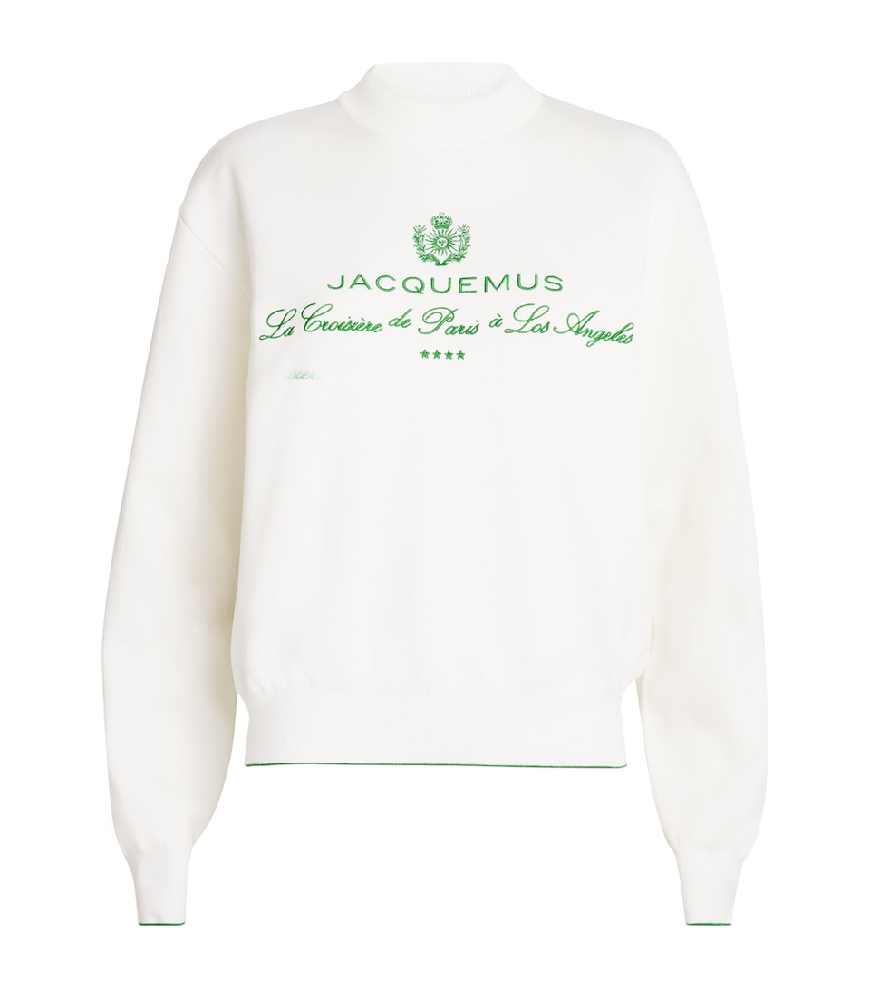 Embroidered Logo Sweatshirt