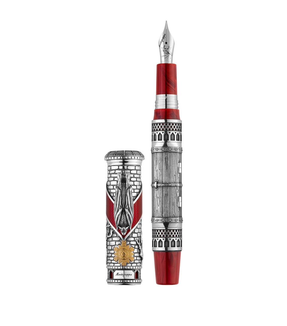 Sterling Silver Dracula Fountain Pen