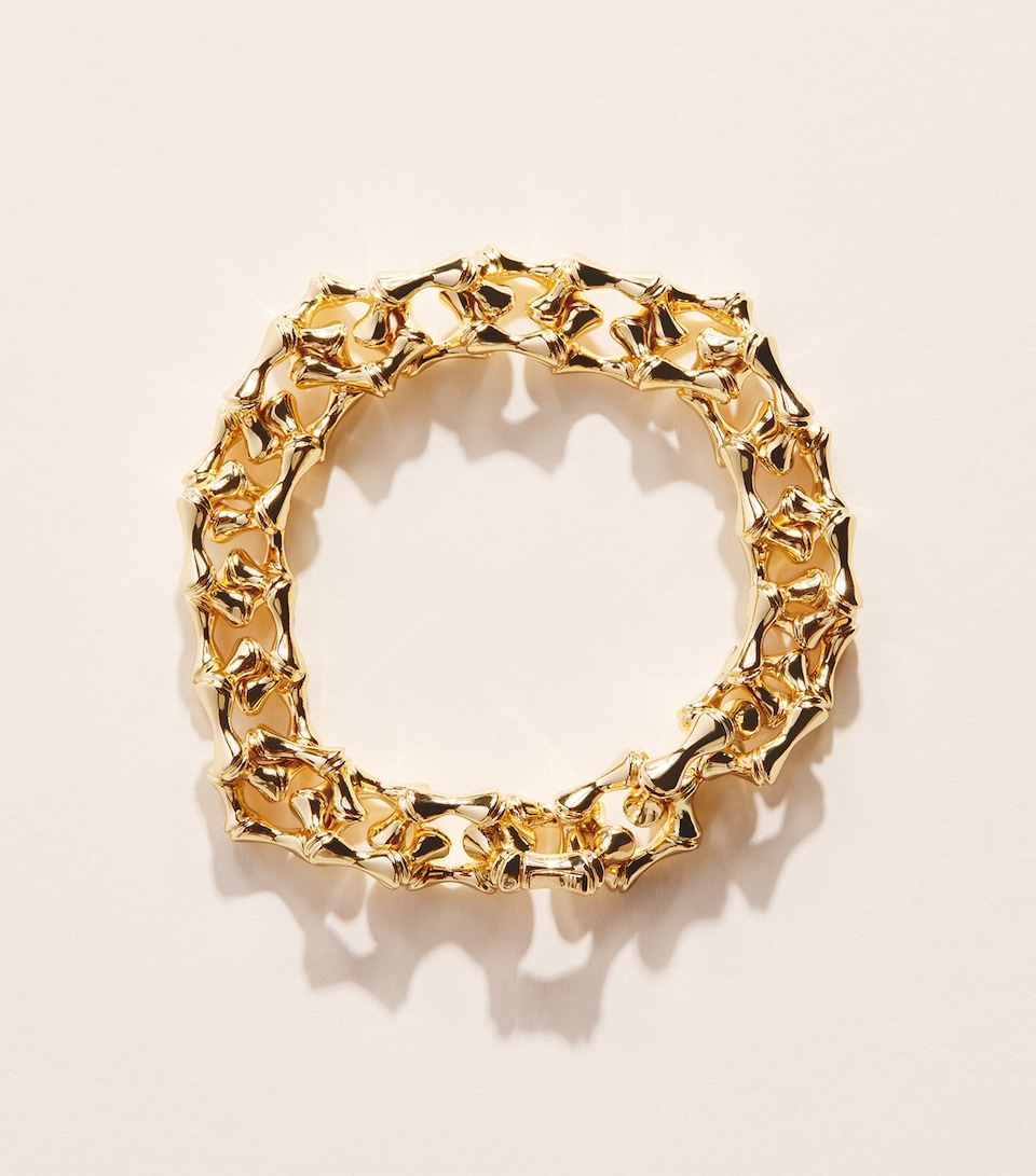 Eddie Borgo Gold-Plated Bambù Bracelet Gold