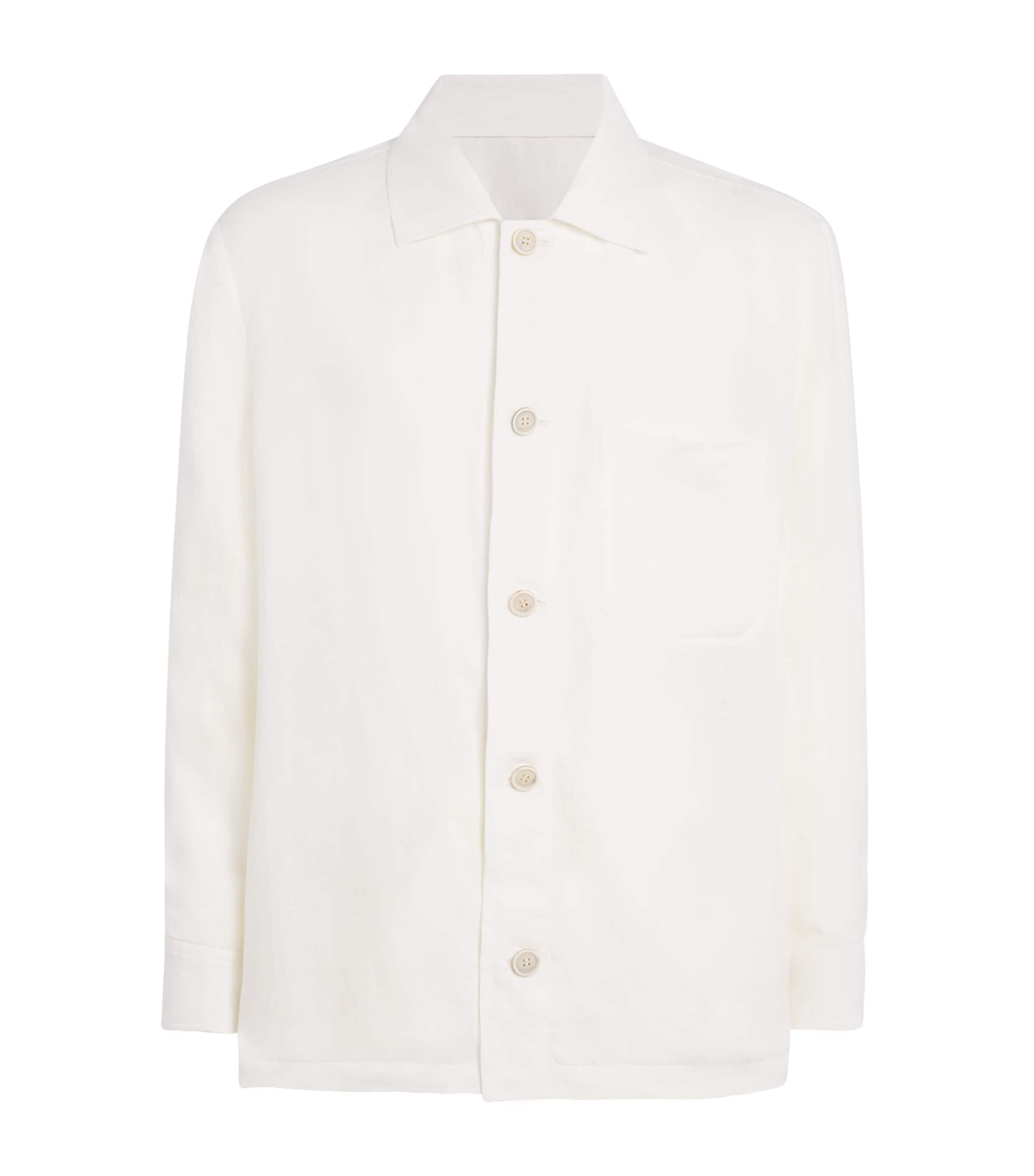 x Harrods Linen Overshirt