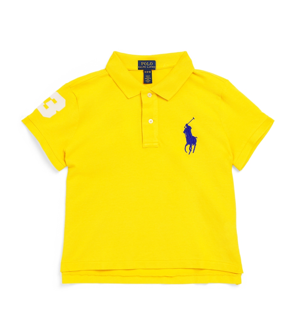 Cotton Big Pony Polo Shirt (7-14 Years)