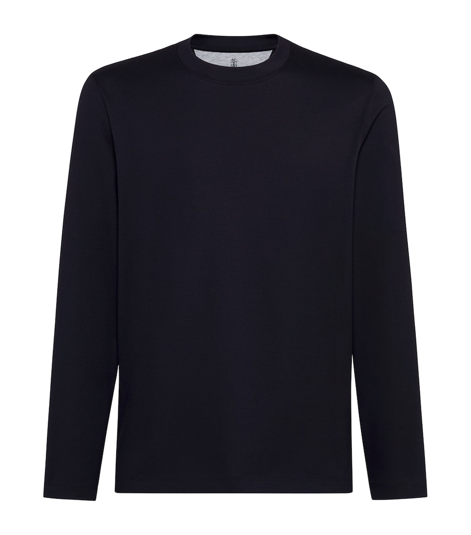 Cotton Long-Sleeve T-Shirt