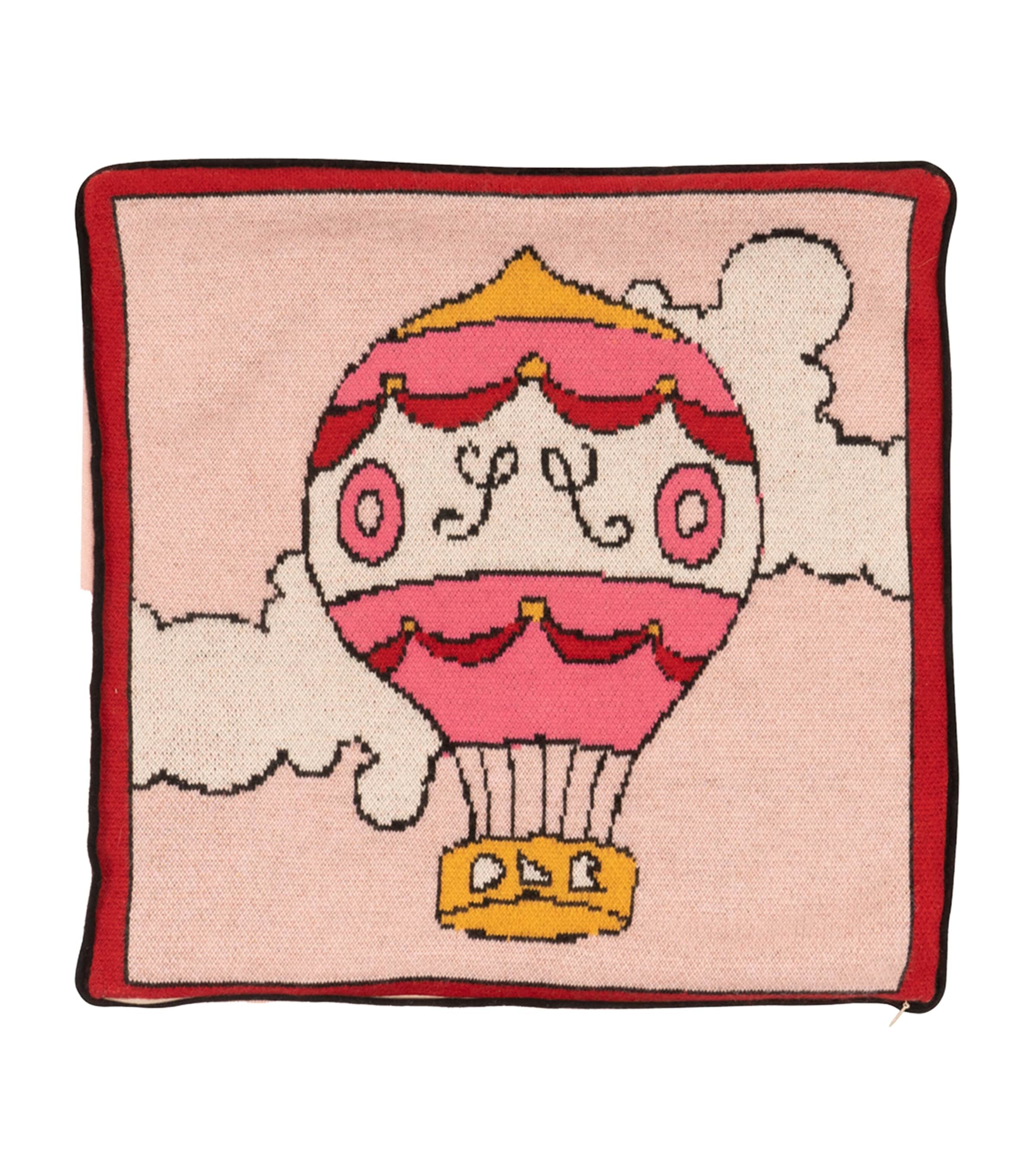 x Damien Nicolas Roux Cashmere Cushion (50cm x 50cm)