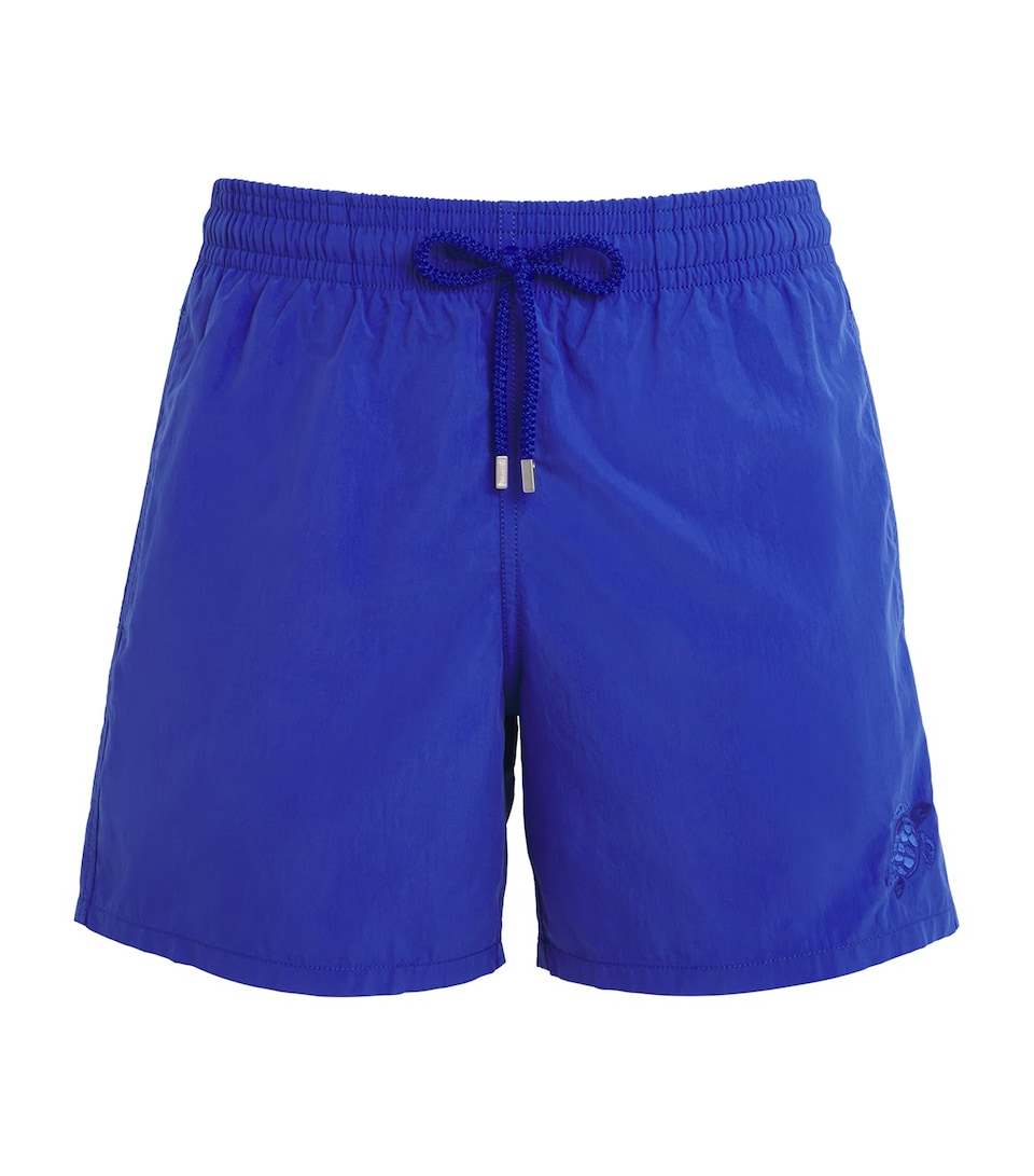 Turtle Embroidered Moorea Swim Shorts
