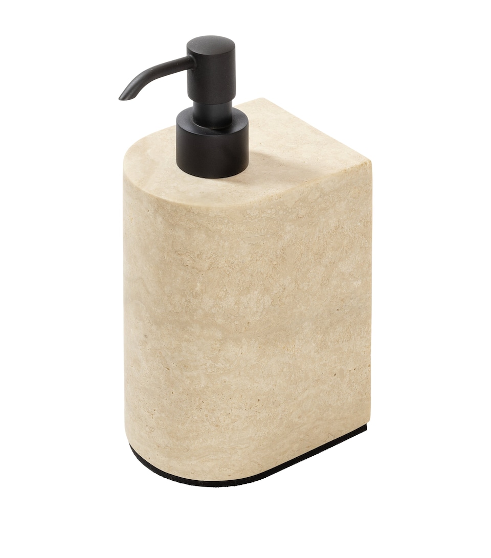 Giobagnara Marble-Effect Nobble Marble Soap Dispenser Travotino Classic